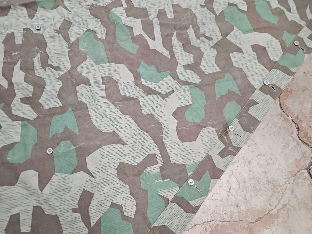 WWII German Zeltbahn Shelter Half — image 6