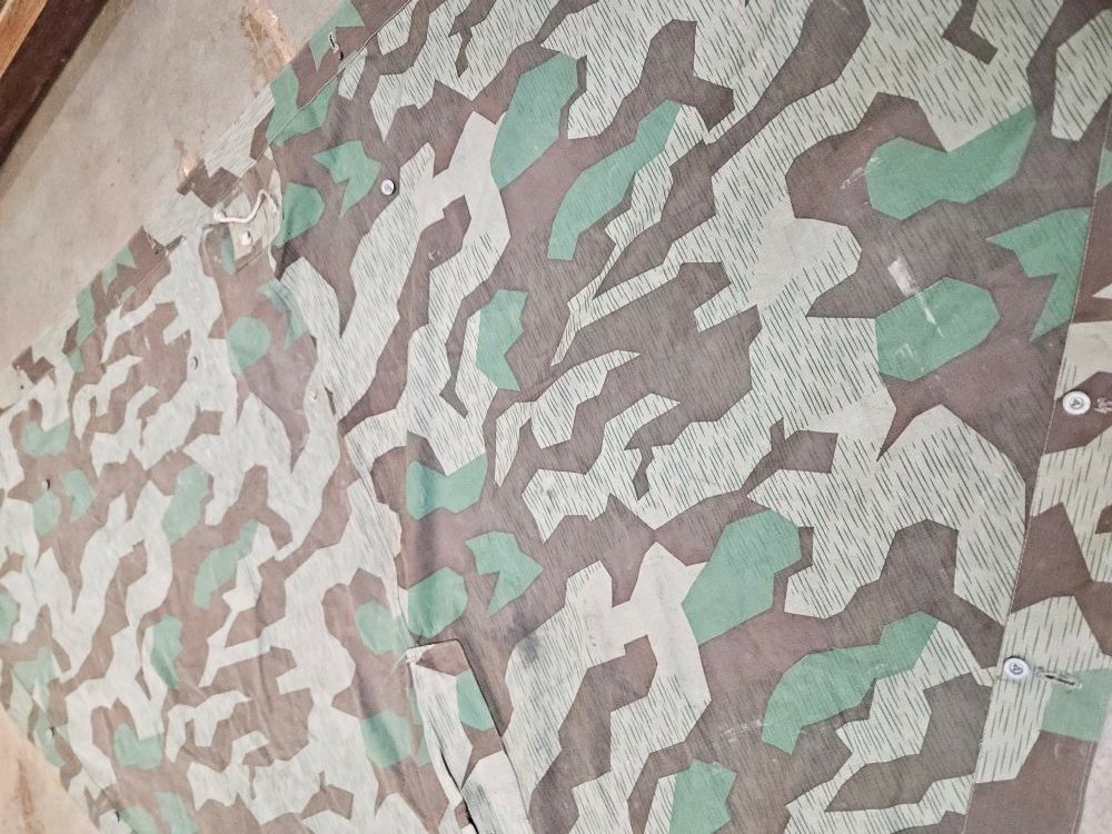 WWII German Zeltbahn Shelter Half — image 7