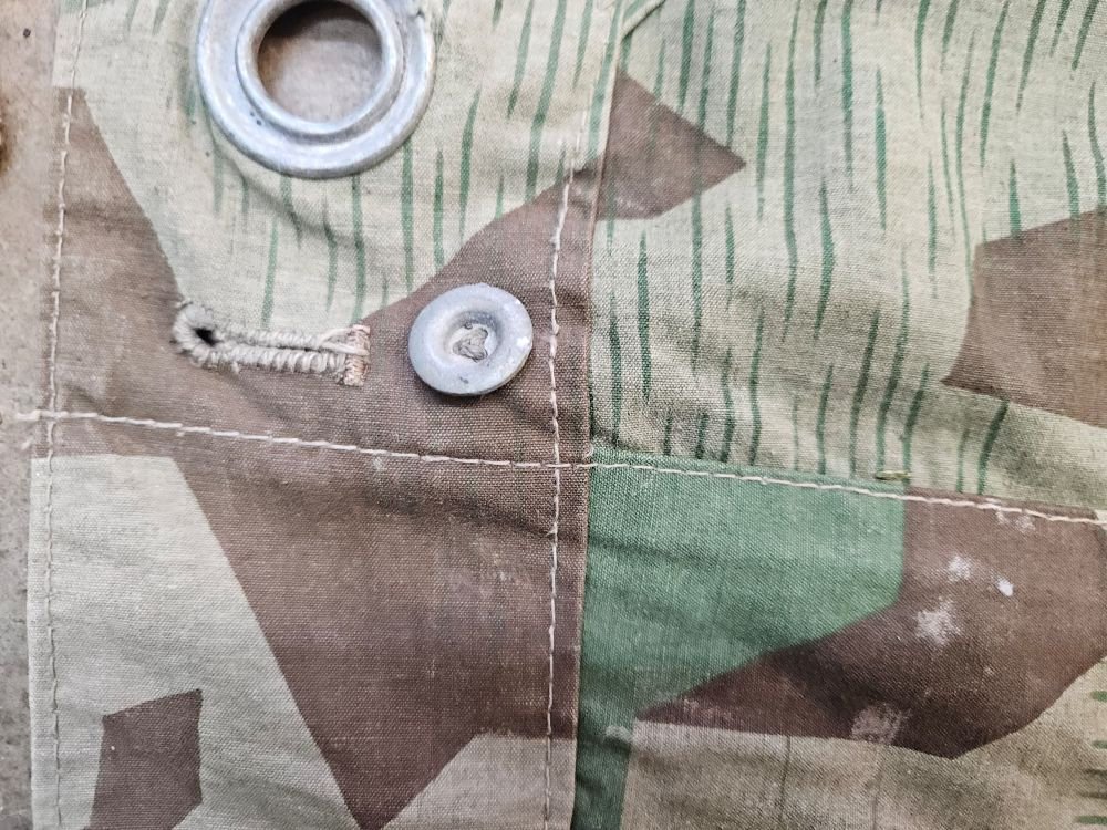 WWII German Zeltbahn Shelter Half — image 8