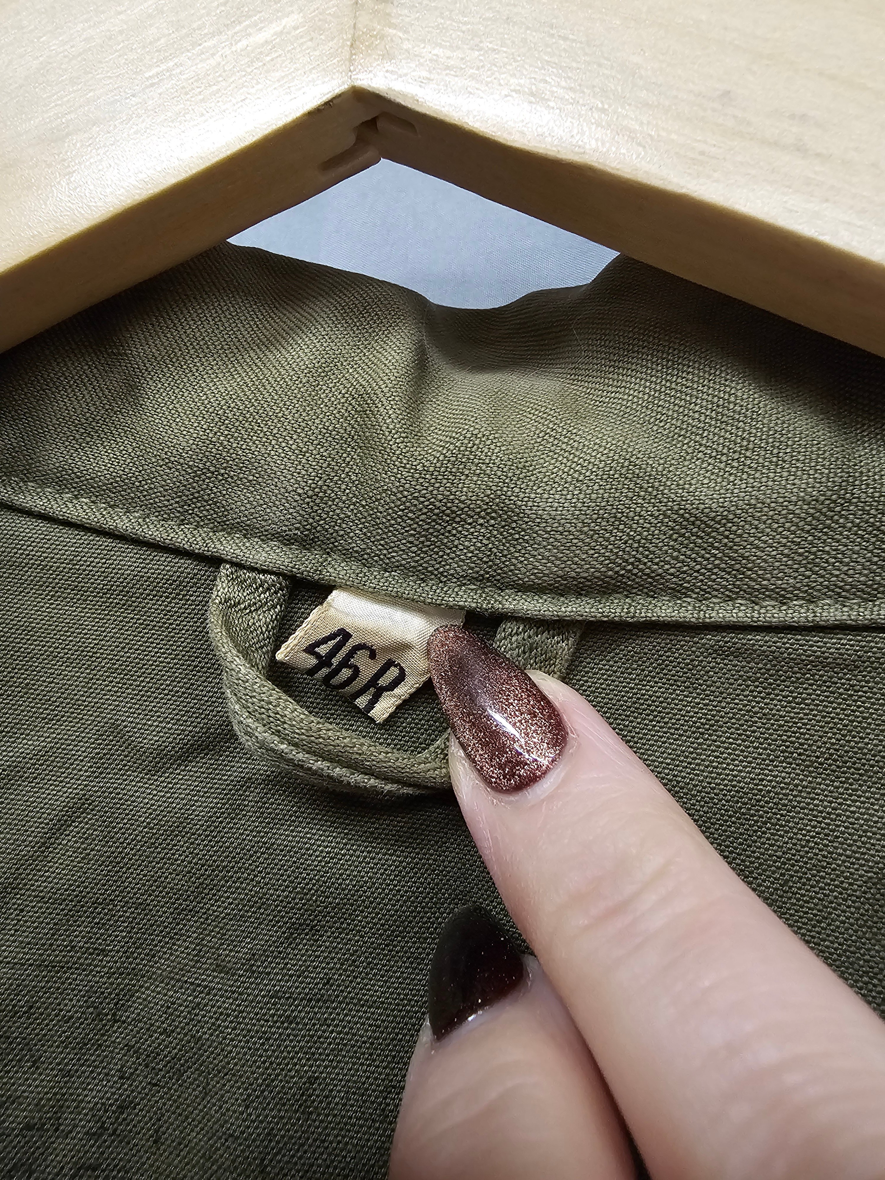 WWII M43 FIELD JACKET SIZE 46R — image 3