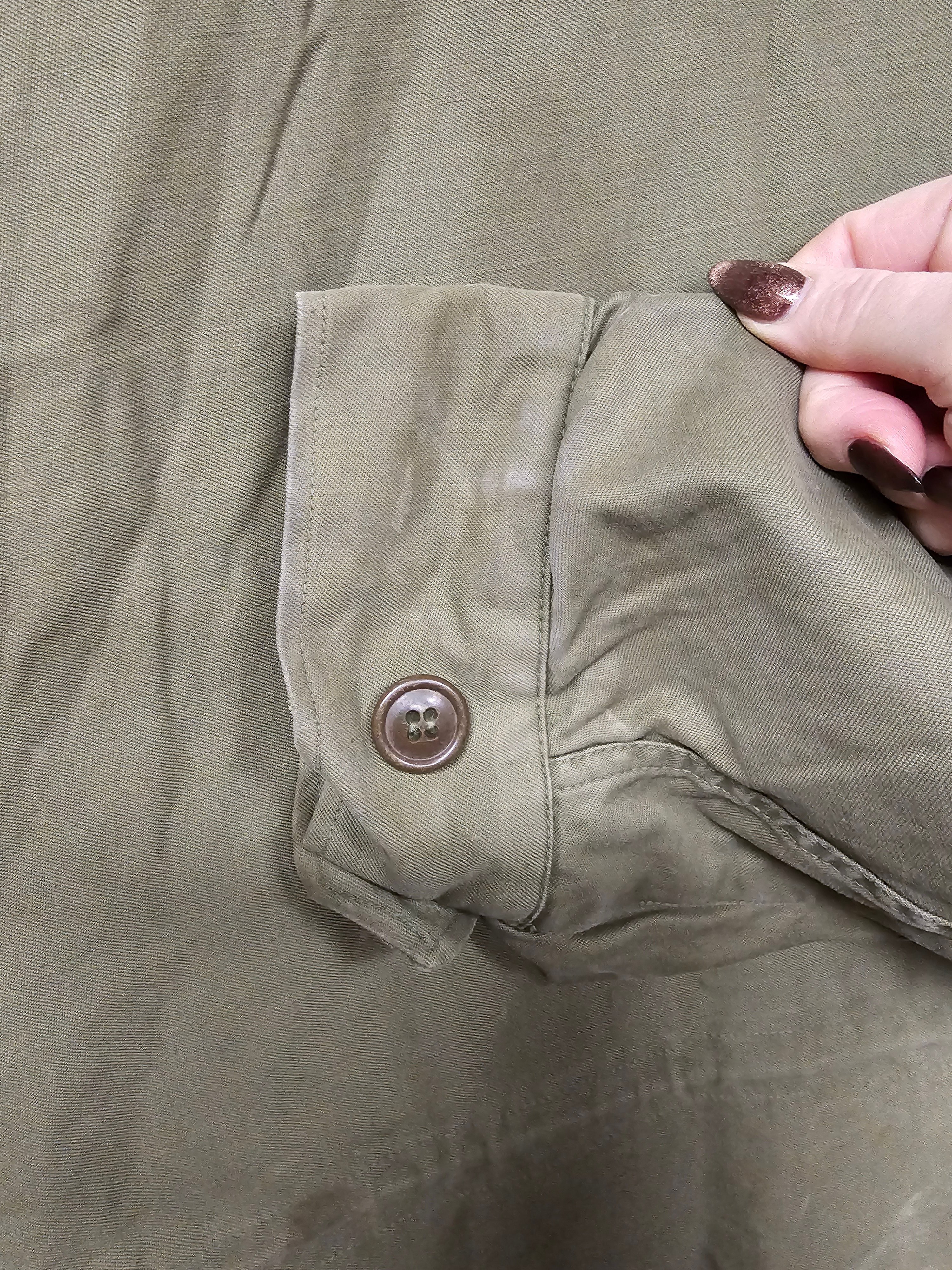 WWII M43 FIELD JACKET SIZE 46R — image 7