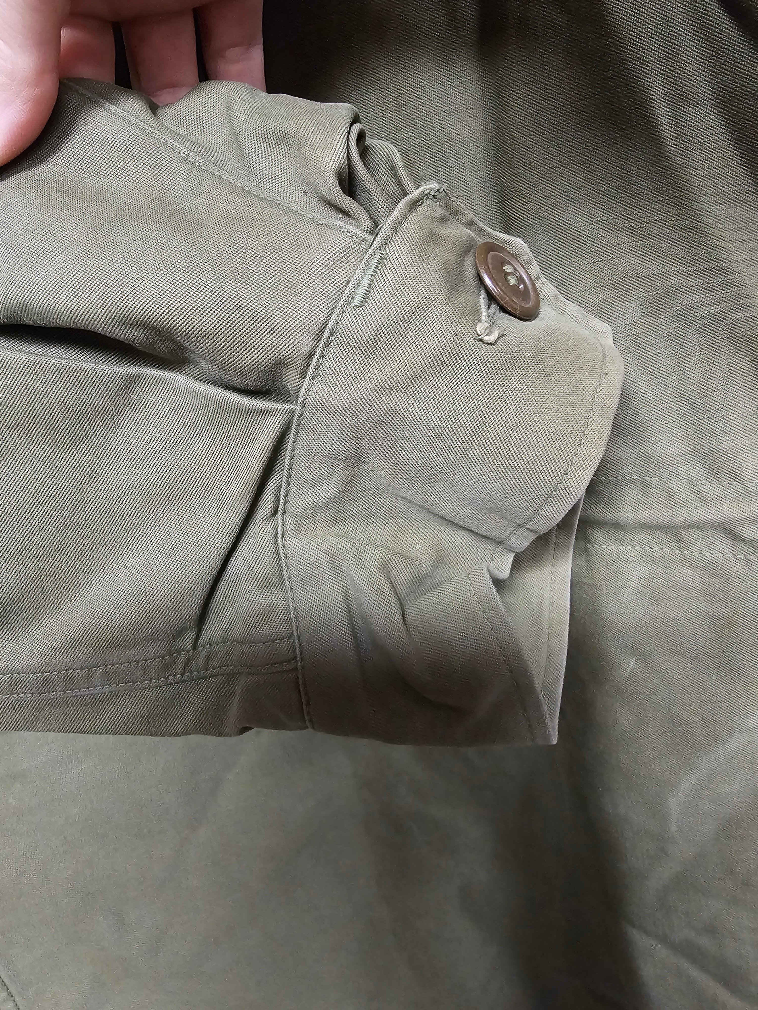 WWII M43 FIELD JACKET SIZE 46R — image 8