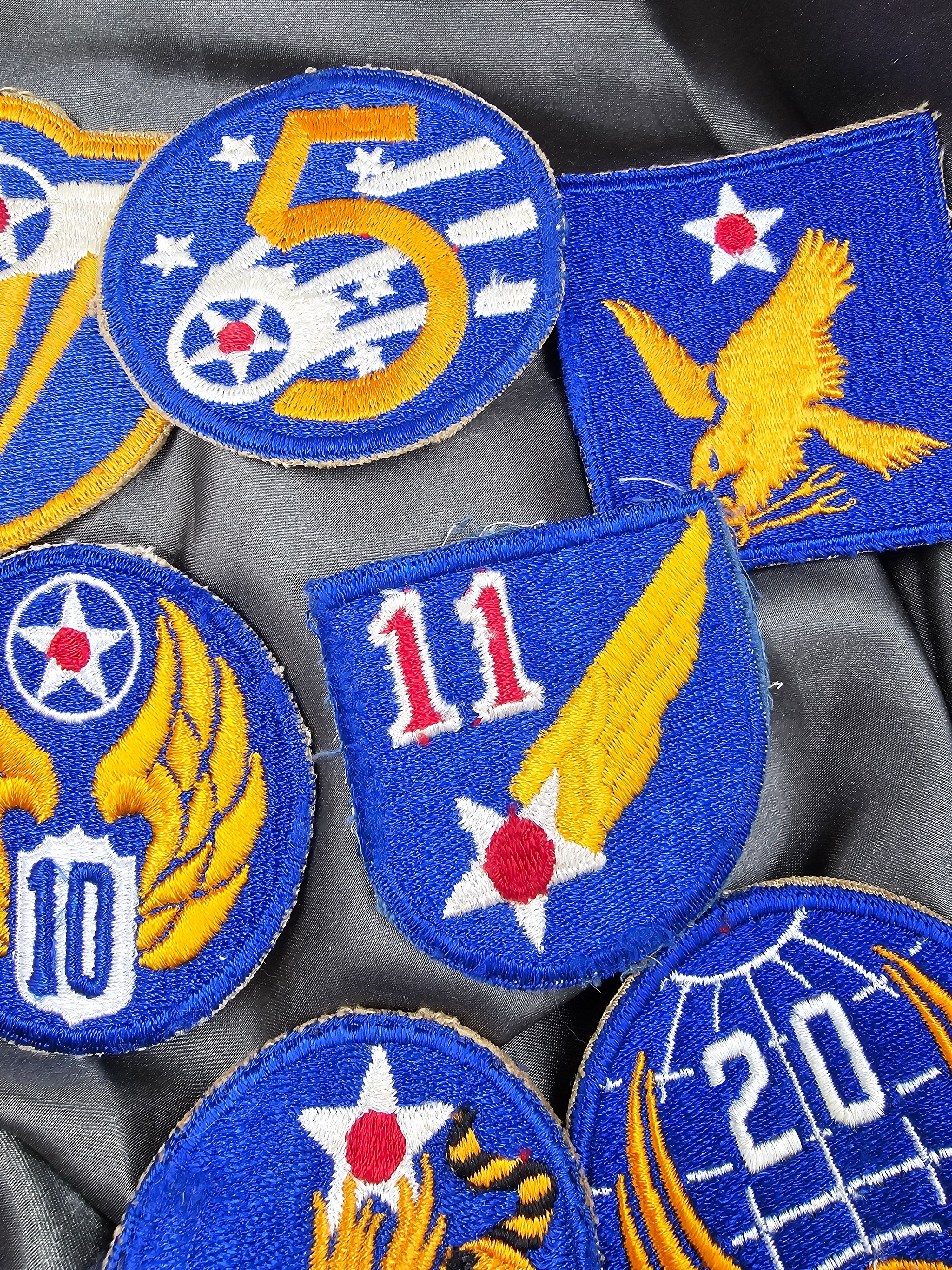 WWII US AIR FORCES PATCHES - COMPLETE — image 3