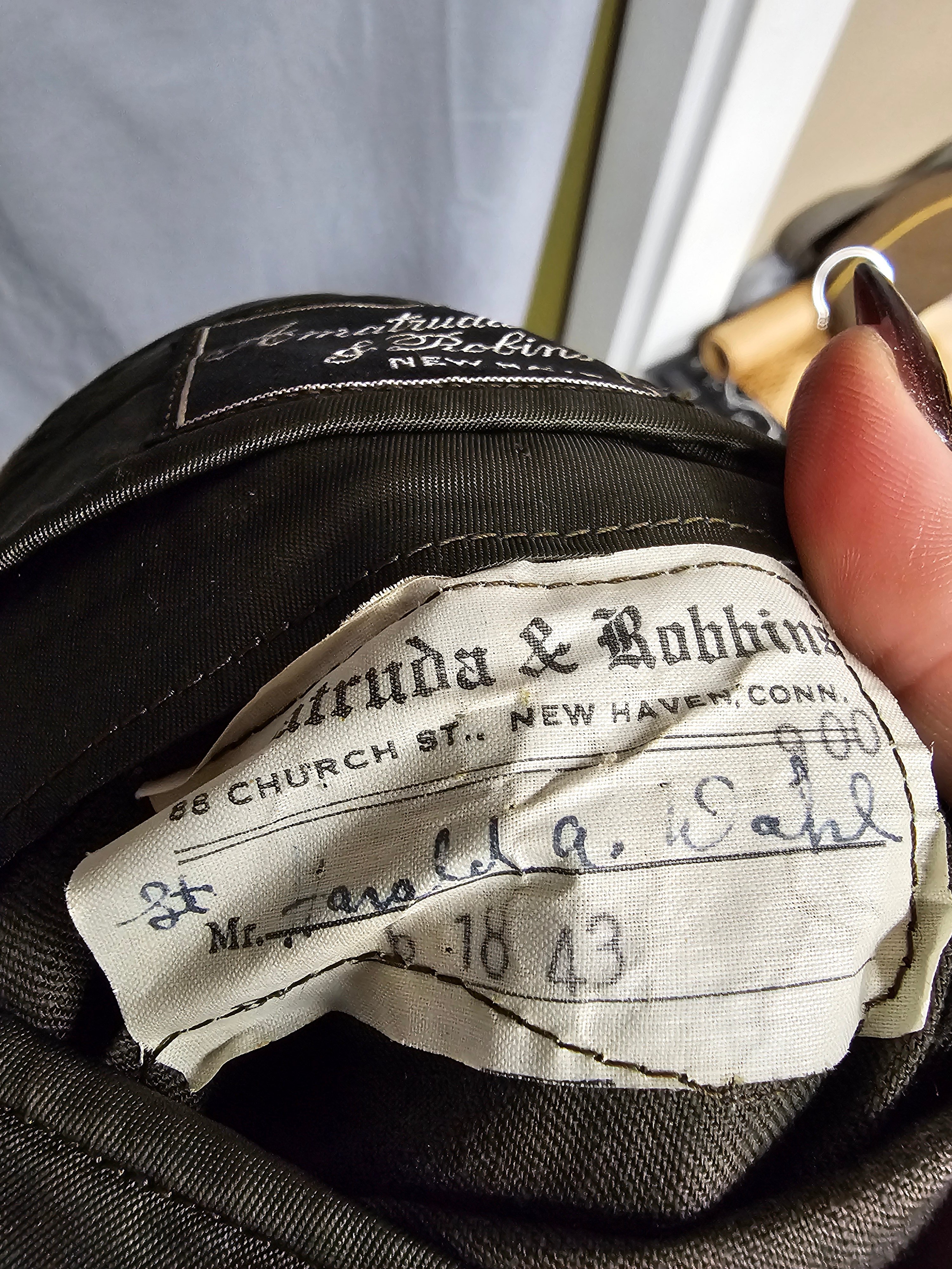 WWII 2ND AIR FORCE OFFICER CLASS A JACKET SIZE — image 9