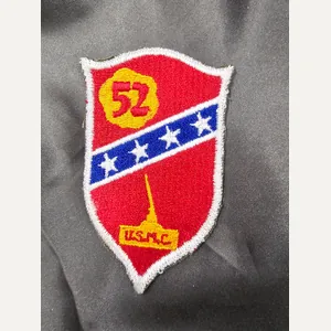 WWII US MARINE CORPS 52nd DEFENSE BATTALION SHOULDER PATCH