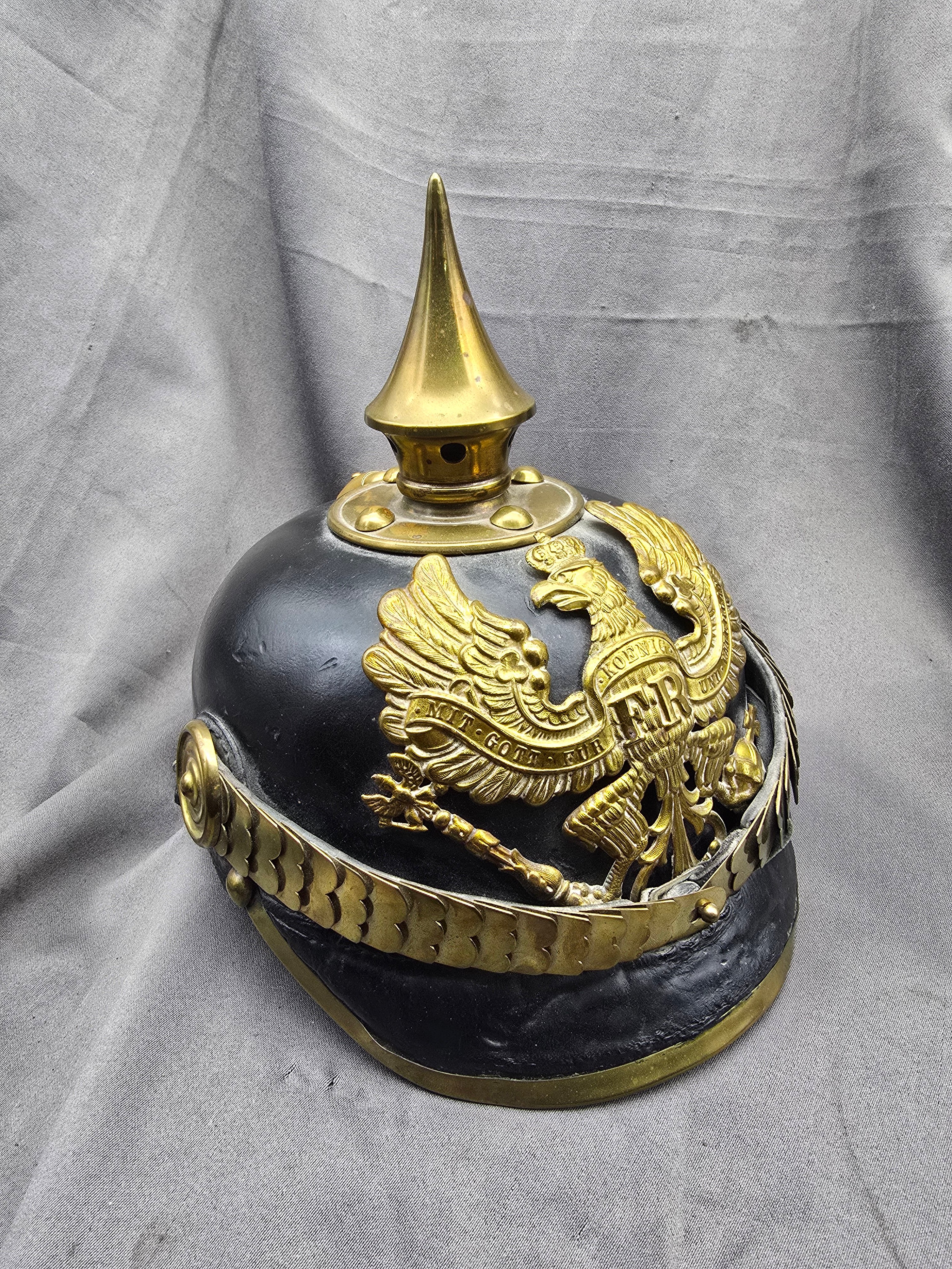 WWI Model 1897 Prussian Officer's Pickelhaube — image 2
