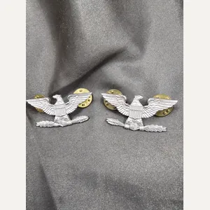 VIETNAM WAR ERA SILVER FILLED COLONEL EAGLES