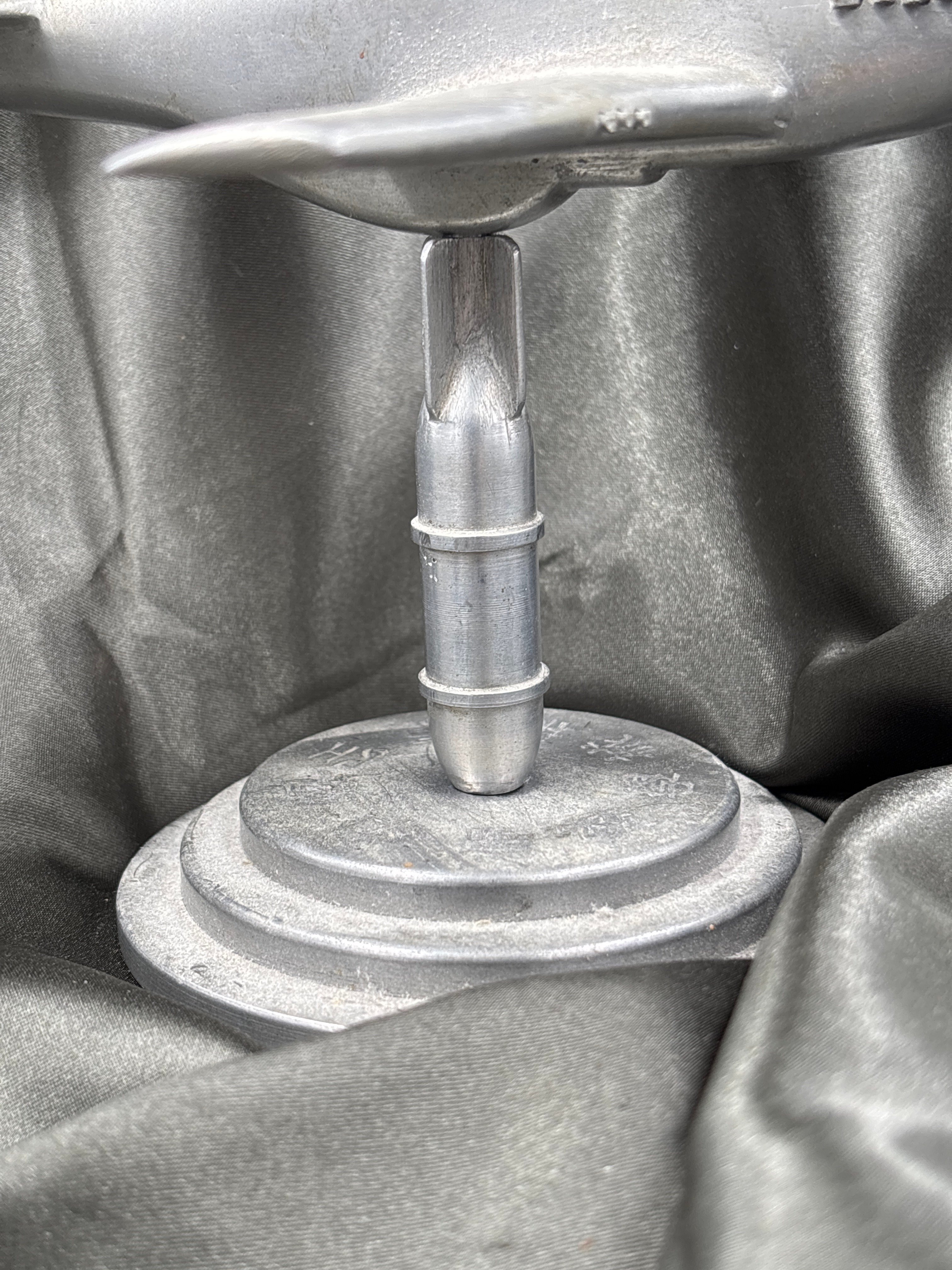 WWII CHINA AIR TRAINING DEDICATION GIFT TRENCH ART — image 4