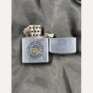 US MARINE CORPS ZIPPO STYLE PENGUIN LIGHTER