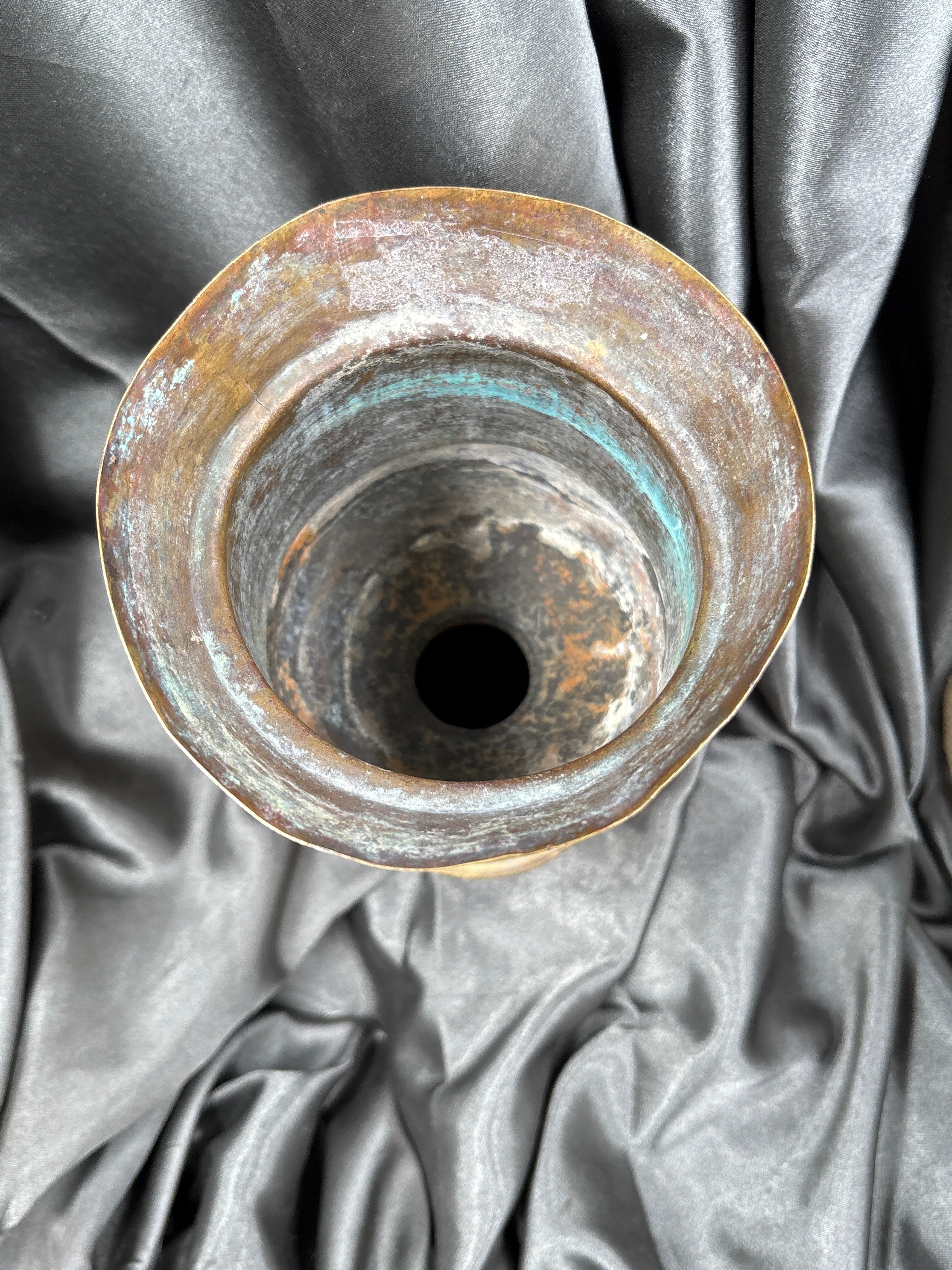 WWI TRENCH ART VASE — image 2