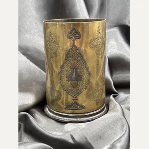 WWI GERMAN SHELL SOUVENIR TRENCH ART