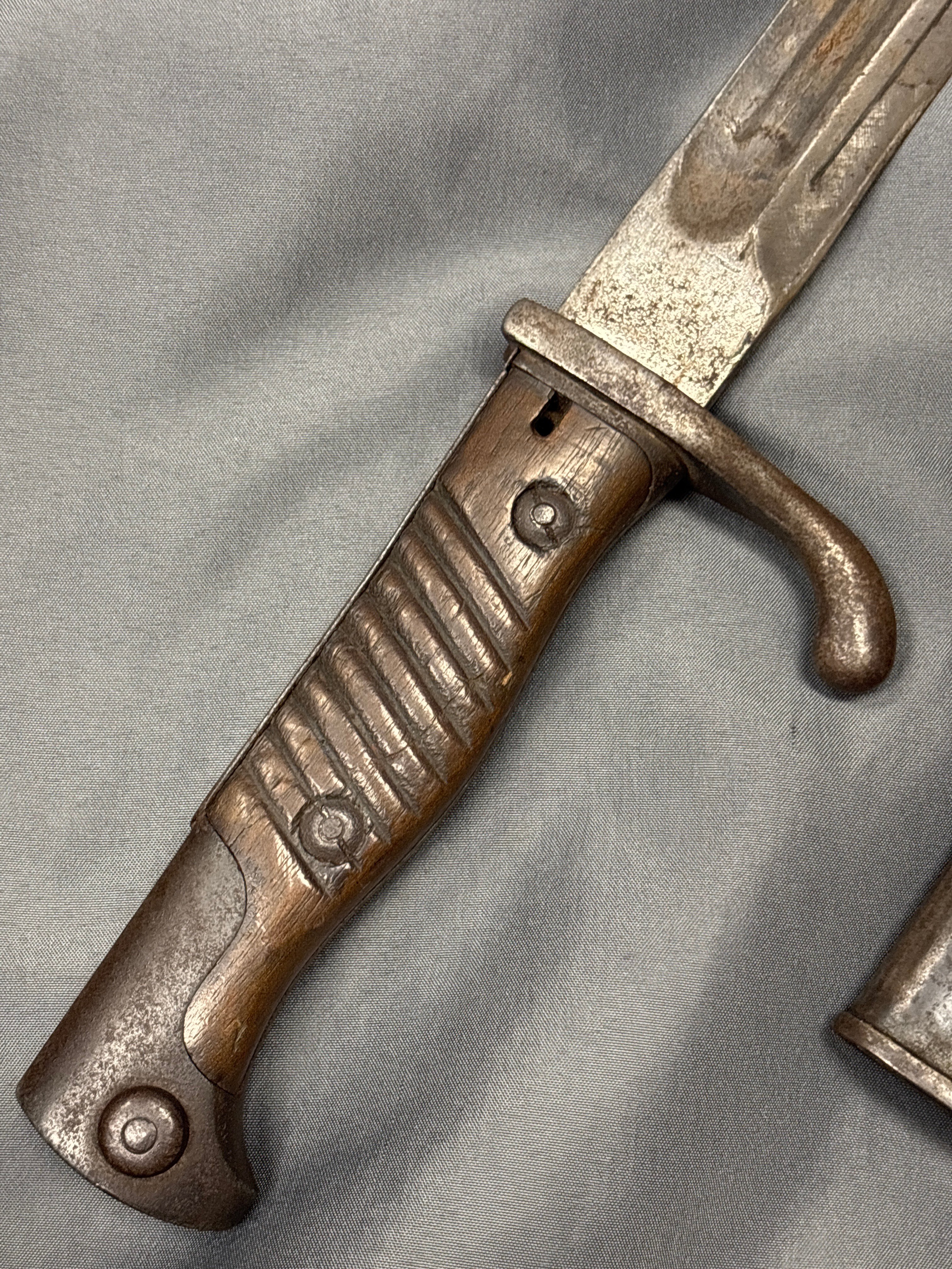 WWI GERMAN BUTCHER BAYONET — image 2