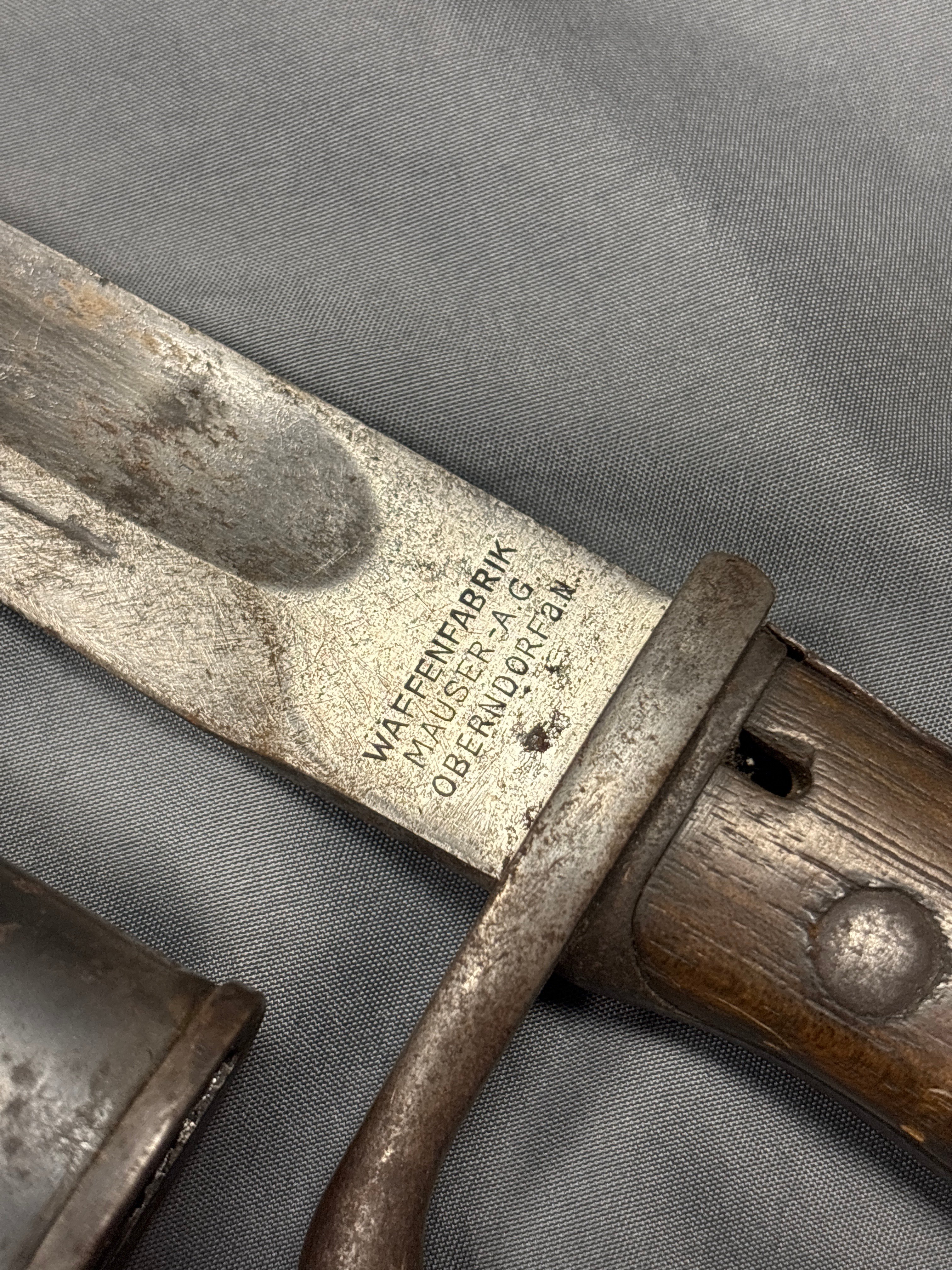 WWI GERMAN BUTCHER BAYONET — image 5