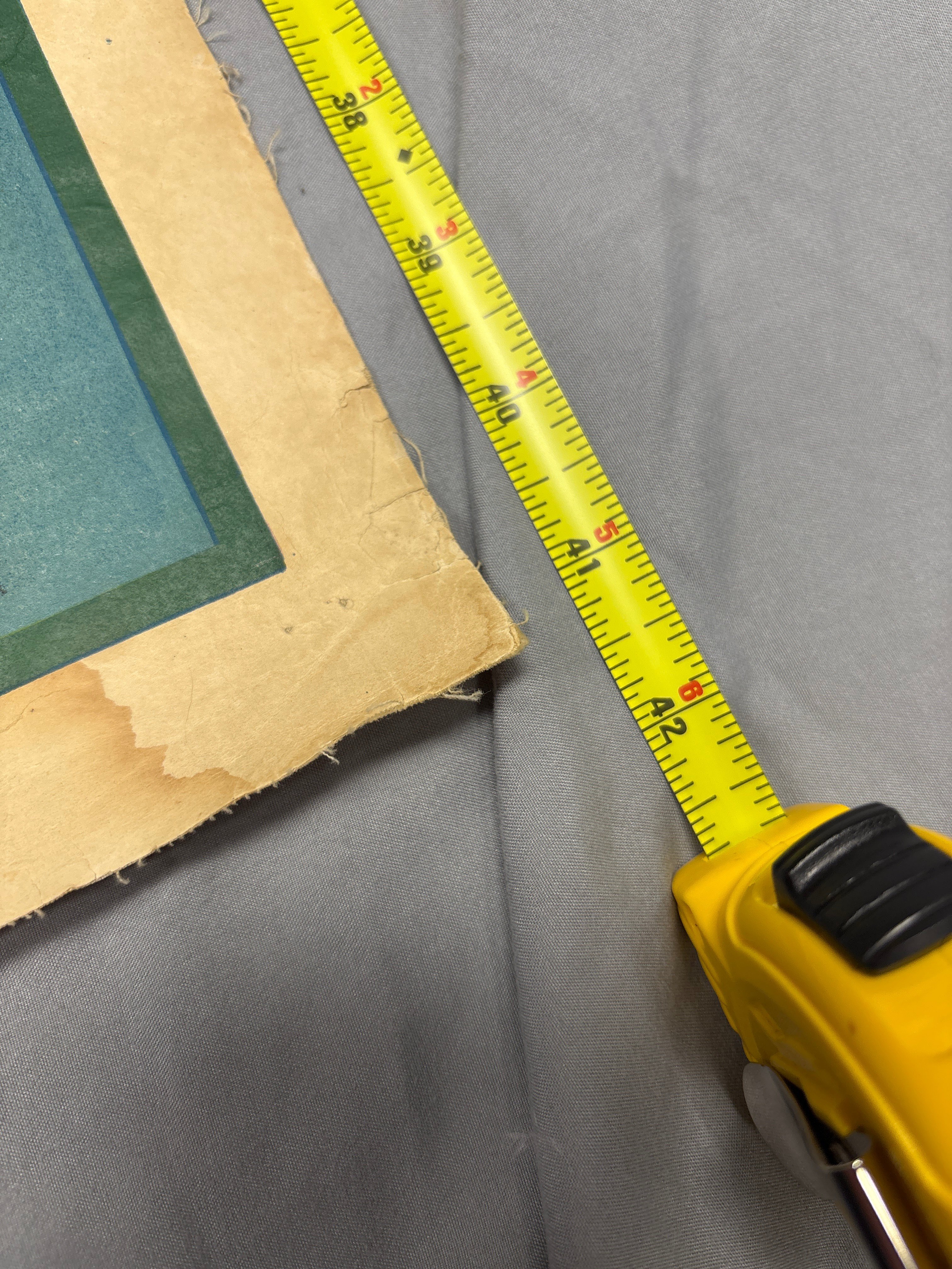 WWI LINEN BACKED YMCA POSTER — image 4