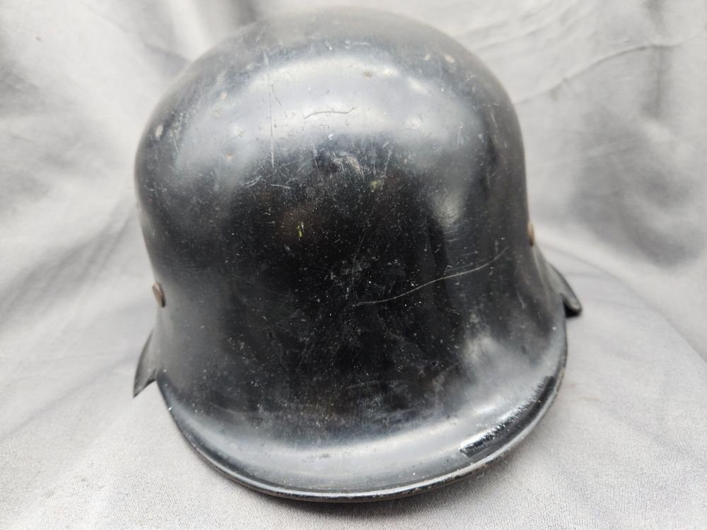WWII German Fire Police Helmet — image 4