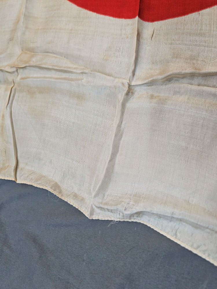 WWII Japanese Small Silk Flag — image 3