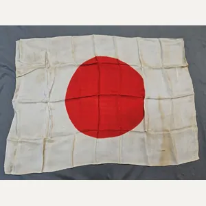 WWII Japanese Small Silk Flag