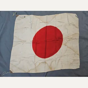 WWII Japanese Good Luck Flag