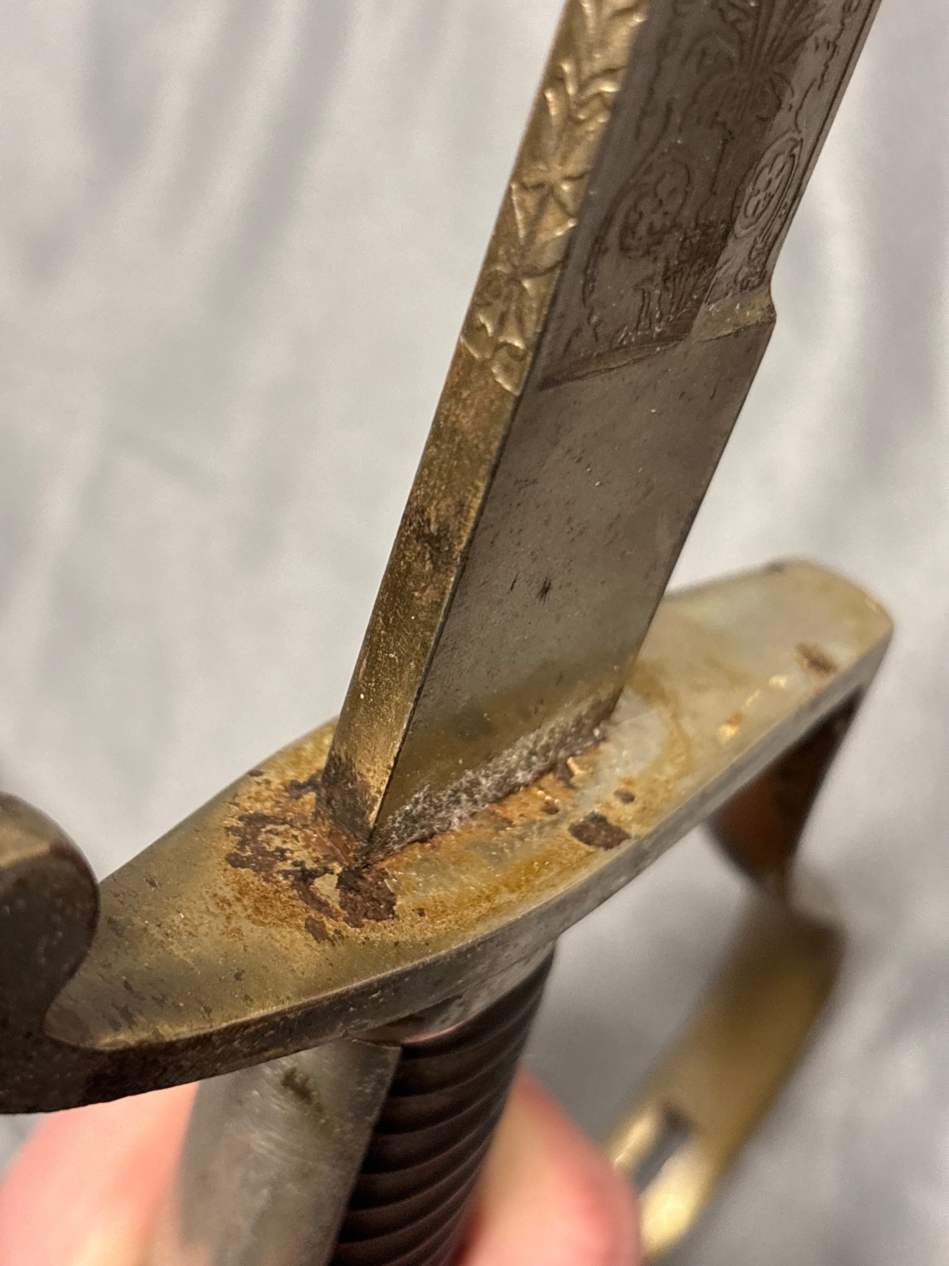 PRE-WWI IMPERIAL GERMANY MEDICAL TRAIN BATTALION SWORD — image 5