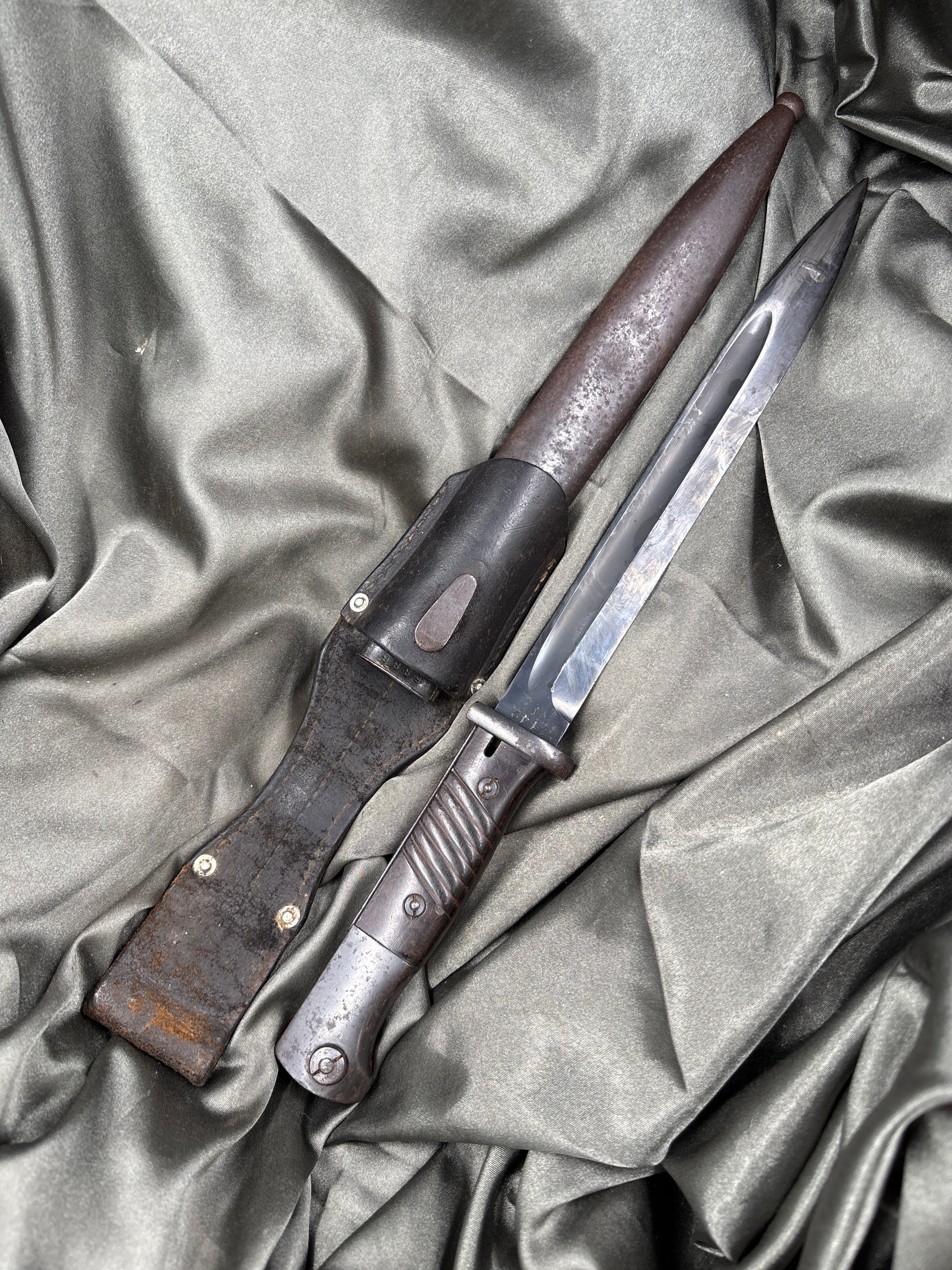 WWII GERMAN K98 BAYONET