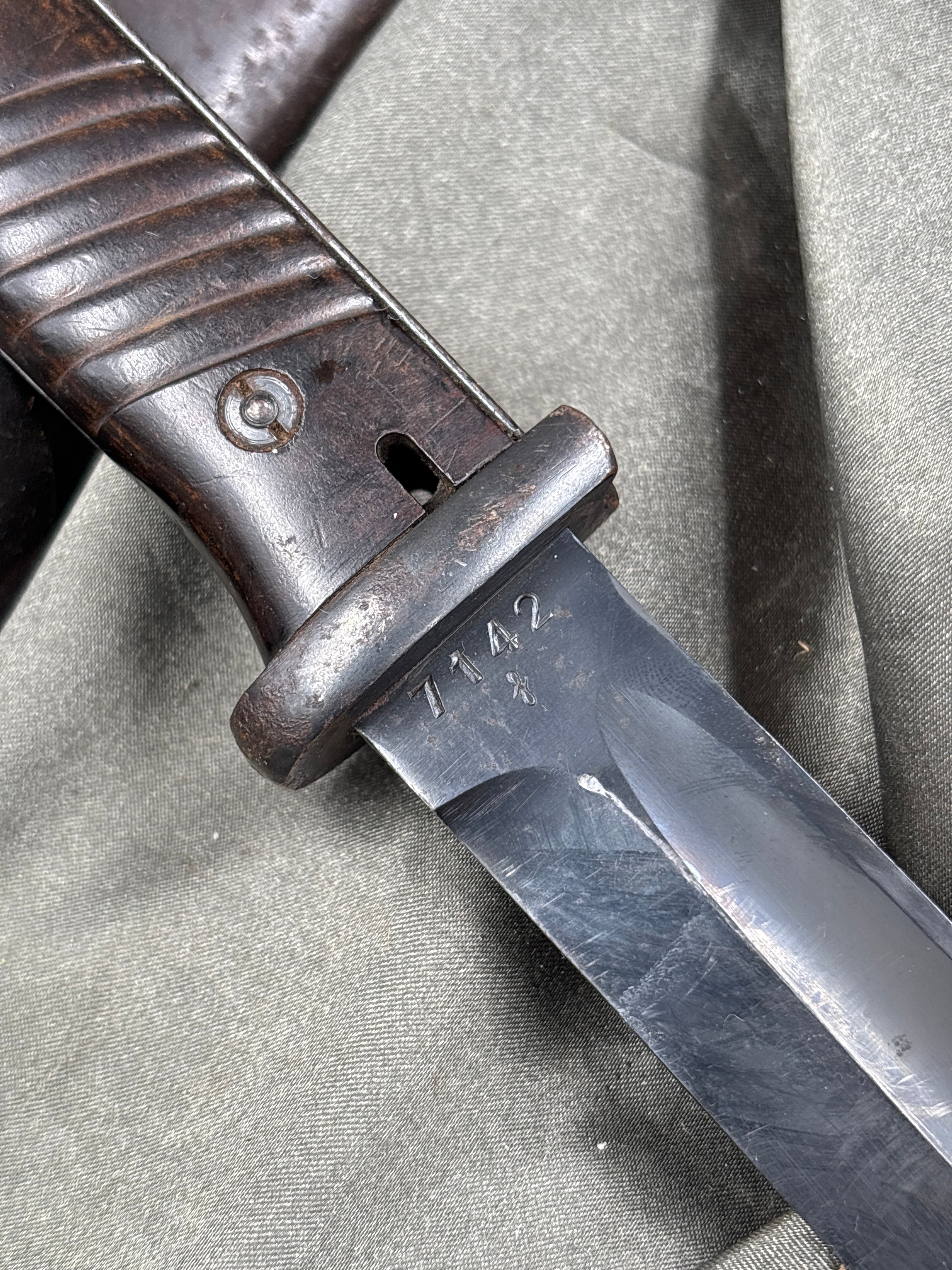 WWII GERMAN K98 BAYONET — image 2