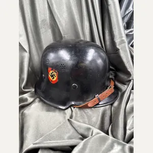 WWII GERMAN POLIZEI DOUBLE DECAL HELMET