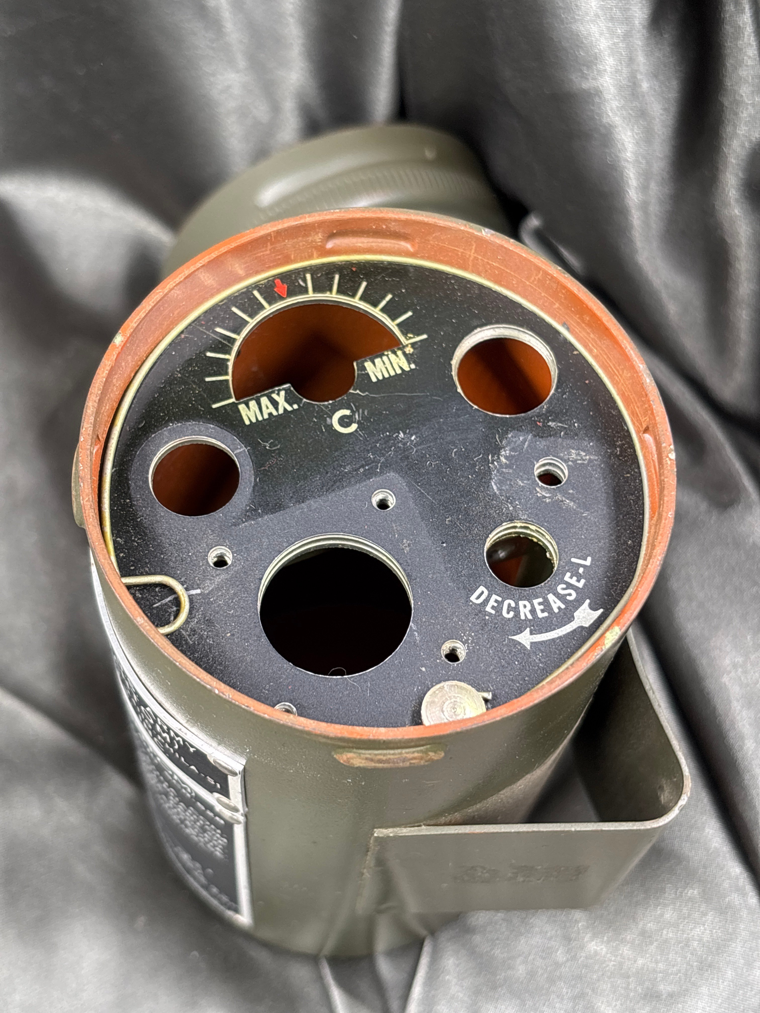 KOREAN WAR SIGNAL CORPS A-62 PHANTOM ANTENNA CANISTER ONLY — image 3