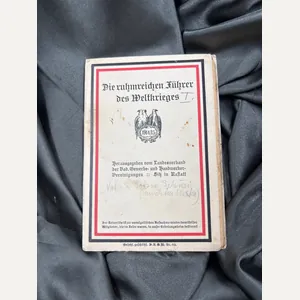 WWI GERMAN GREAT LEADERS ACCORDION BOOKLET