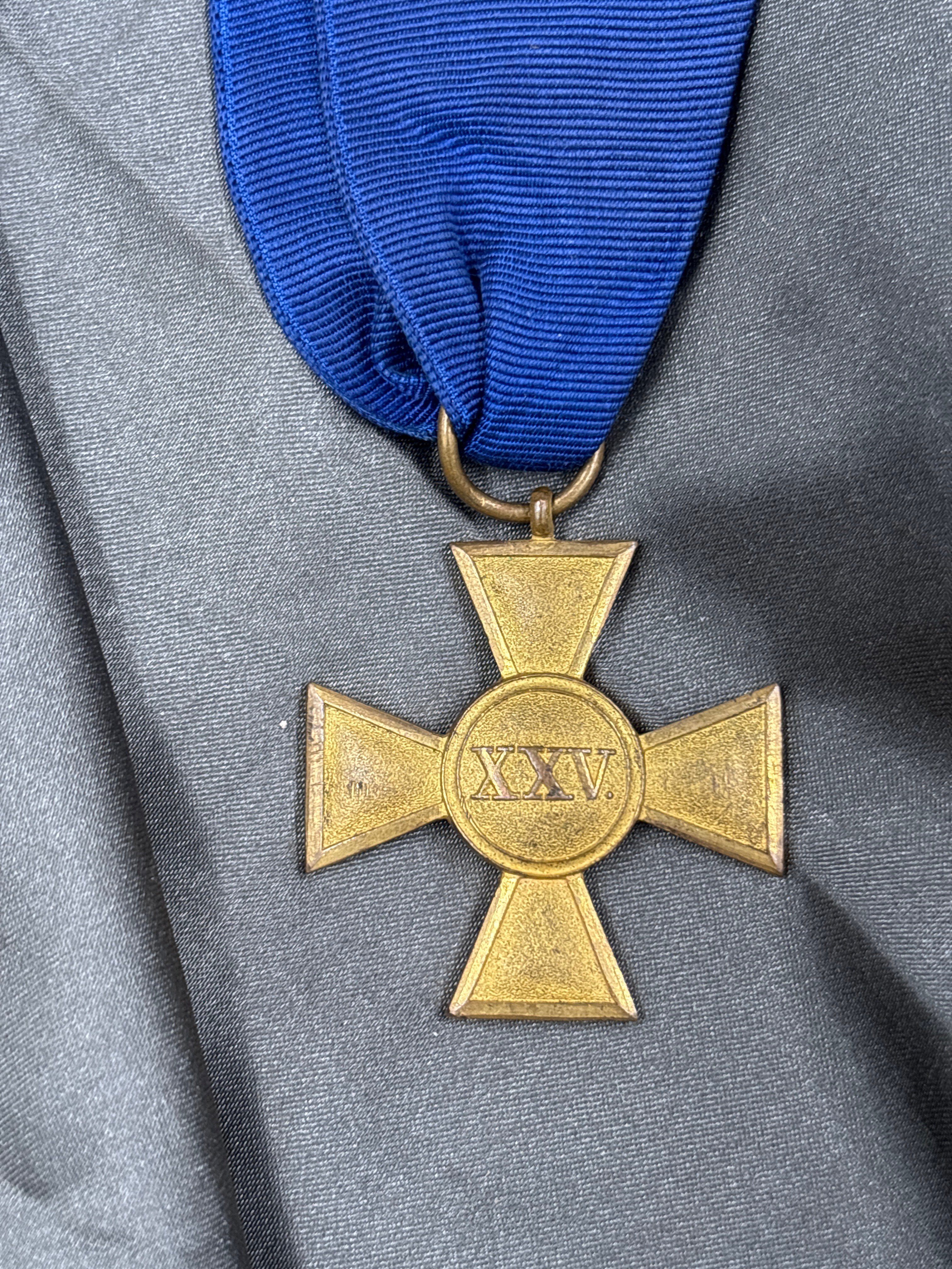 WWI GERMAN LONG SERVICE MEDAL (REPRO RIBBON) — image 2