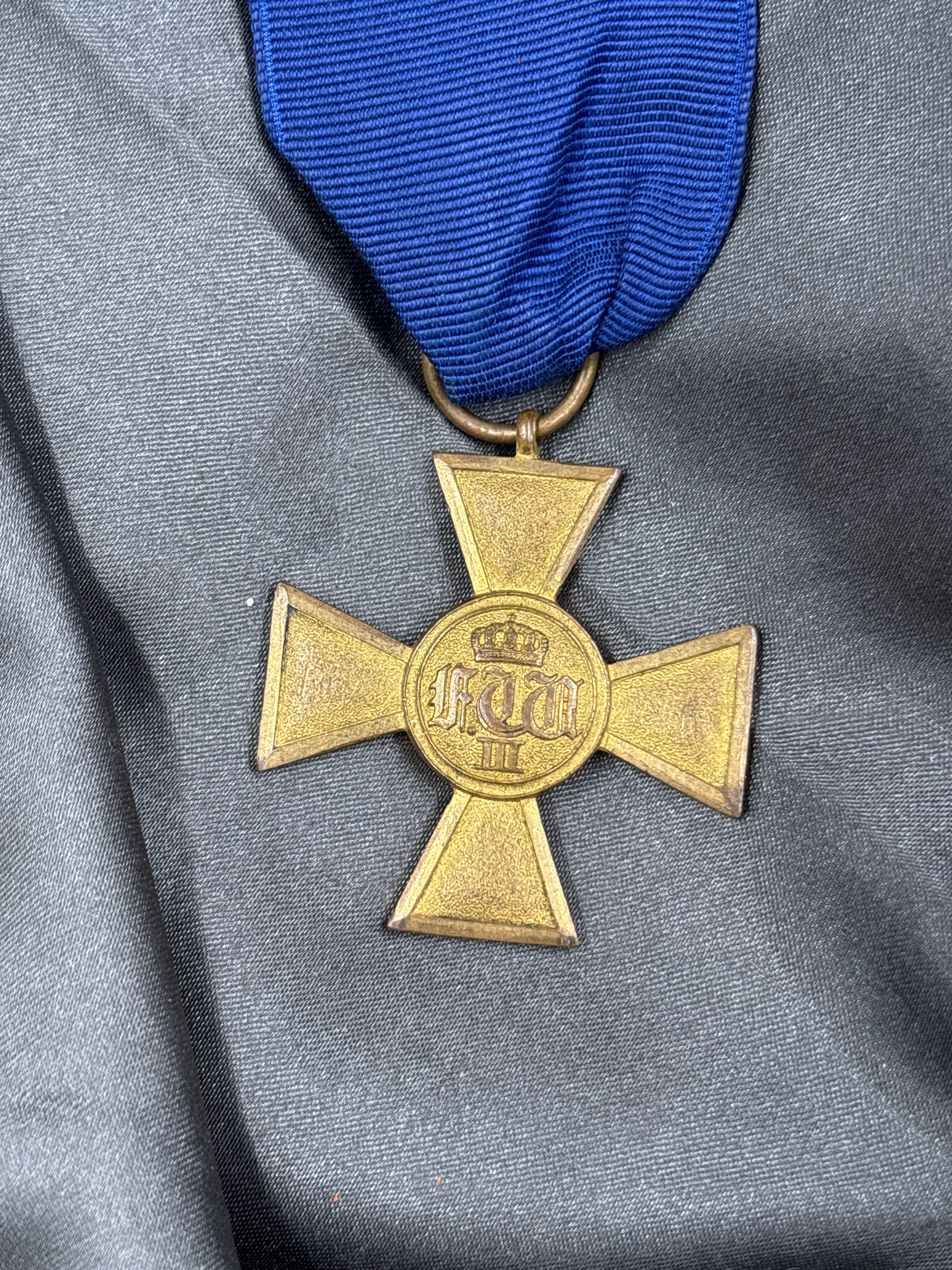 WWI GERMAN LONG SERVICE MEDAL (REPRO RIBBON) — image 3