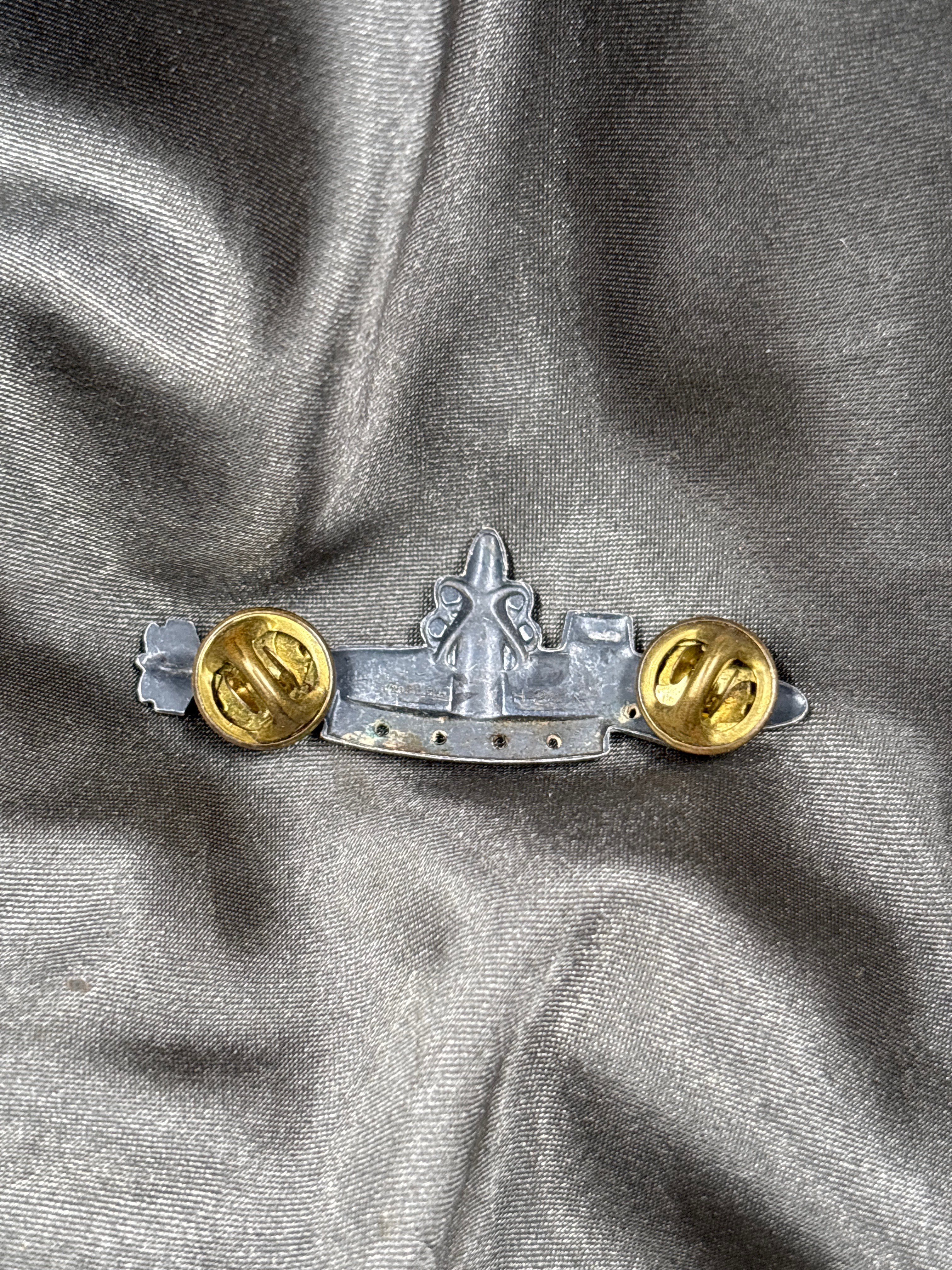 VIETNAM WAR ERA NAVY NUCLEAR SUBMARINE BADGE — image 2
