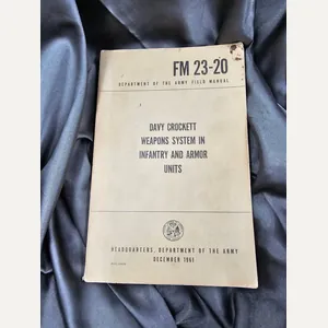 1961 US ARMY DAY CROCKET WEAPONS SYSTEM IN INFANTRY AND …