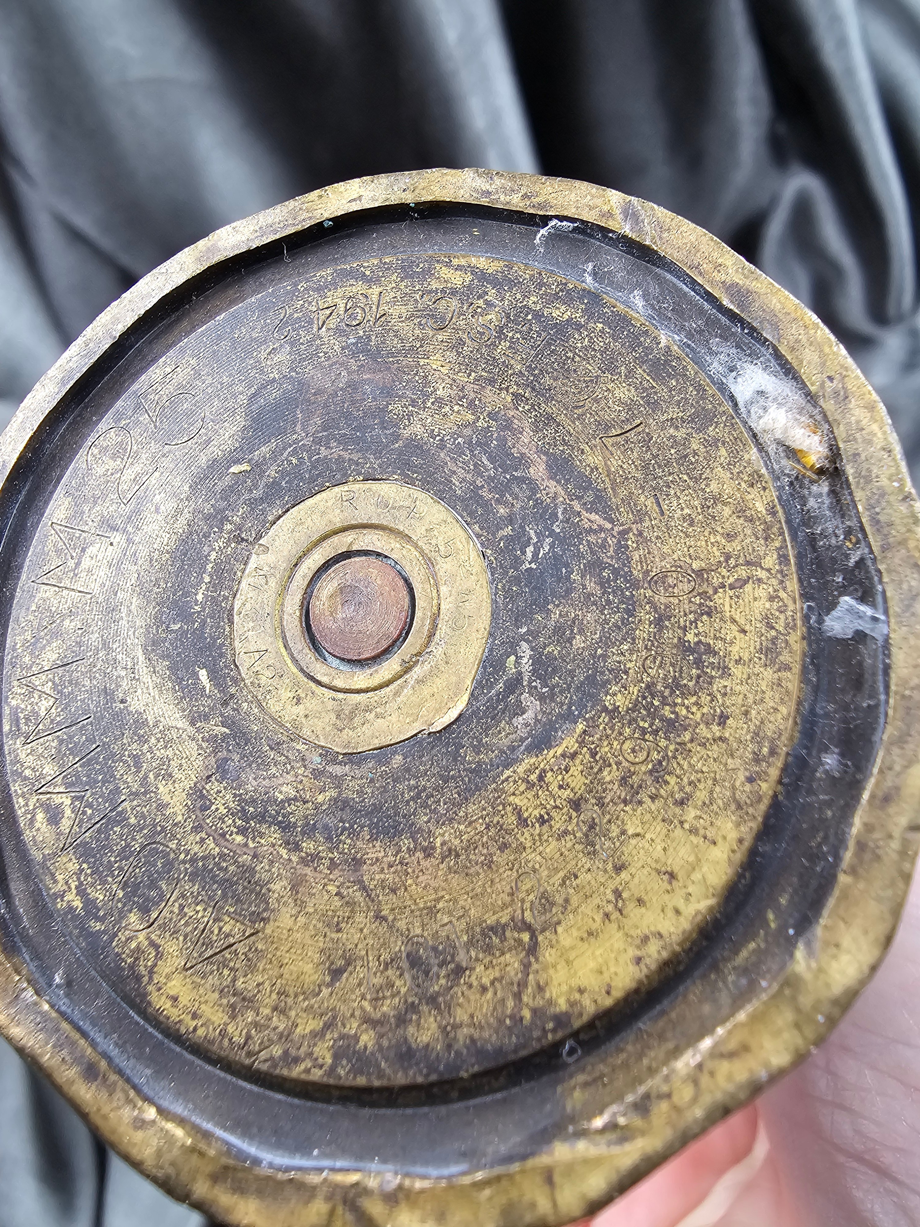 WWI US TRENCH ART VASE — image 5