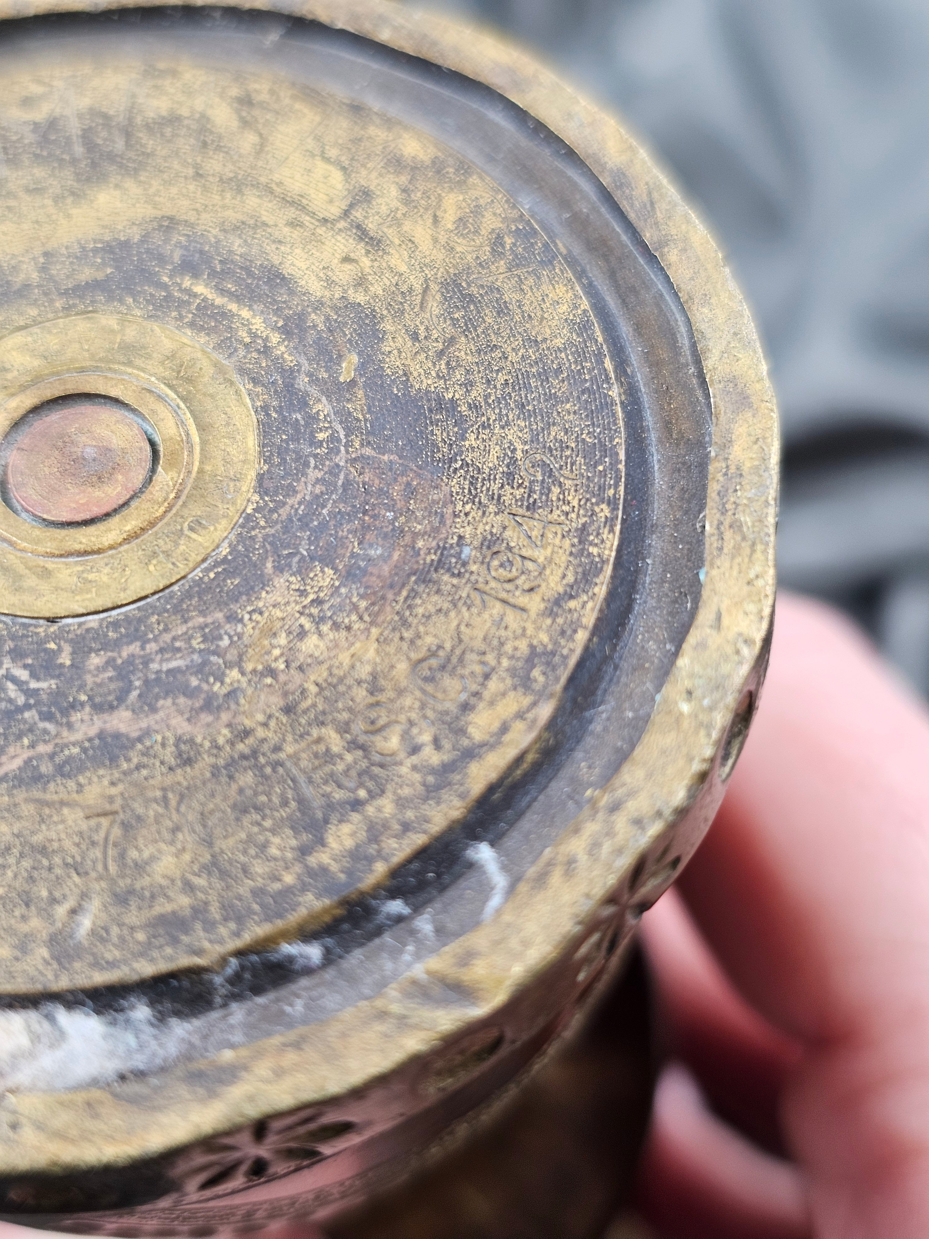 WWI US TRENCH ART VASE — image 6