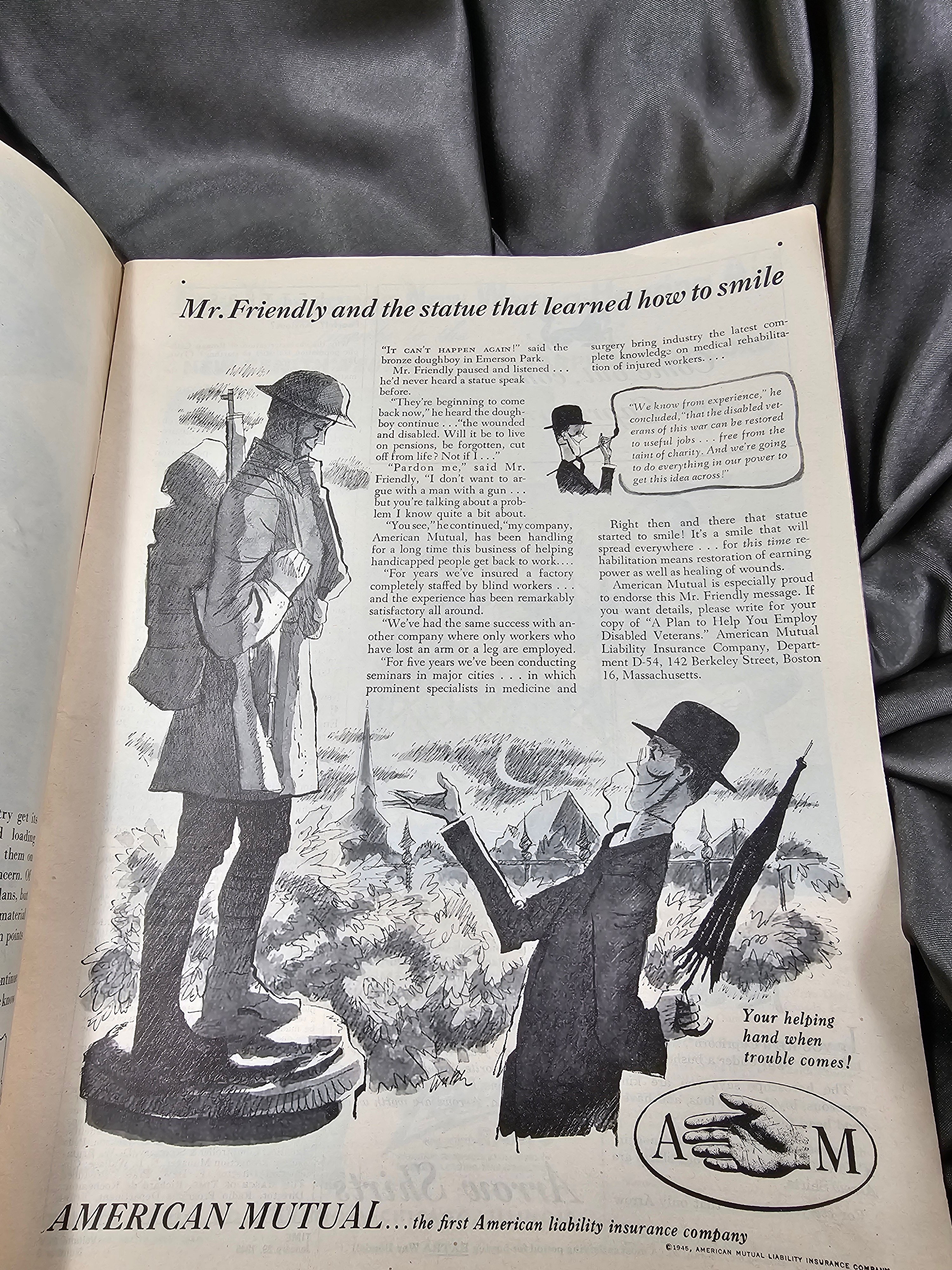 WWII US TIME MAGAZINE - JANUARY 29TH 1945 — image 4