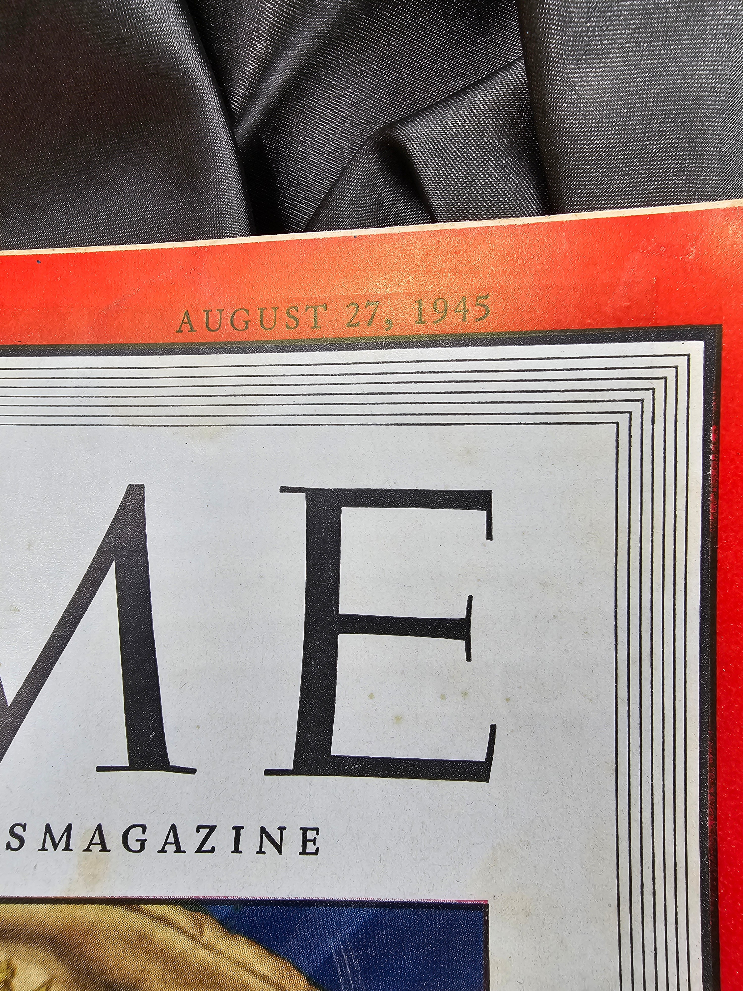WWII US TIME MAGAZINE AUGUST 27TH 1945 — image 3