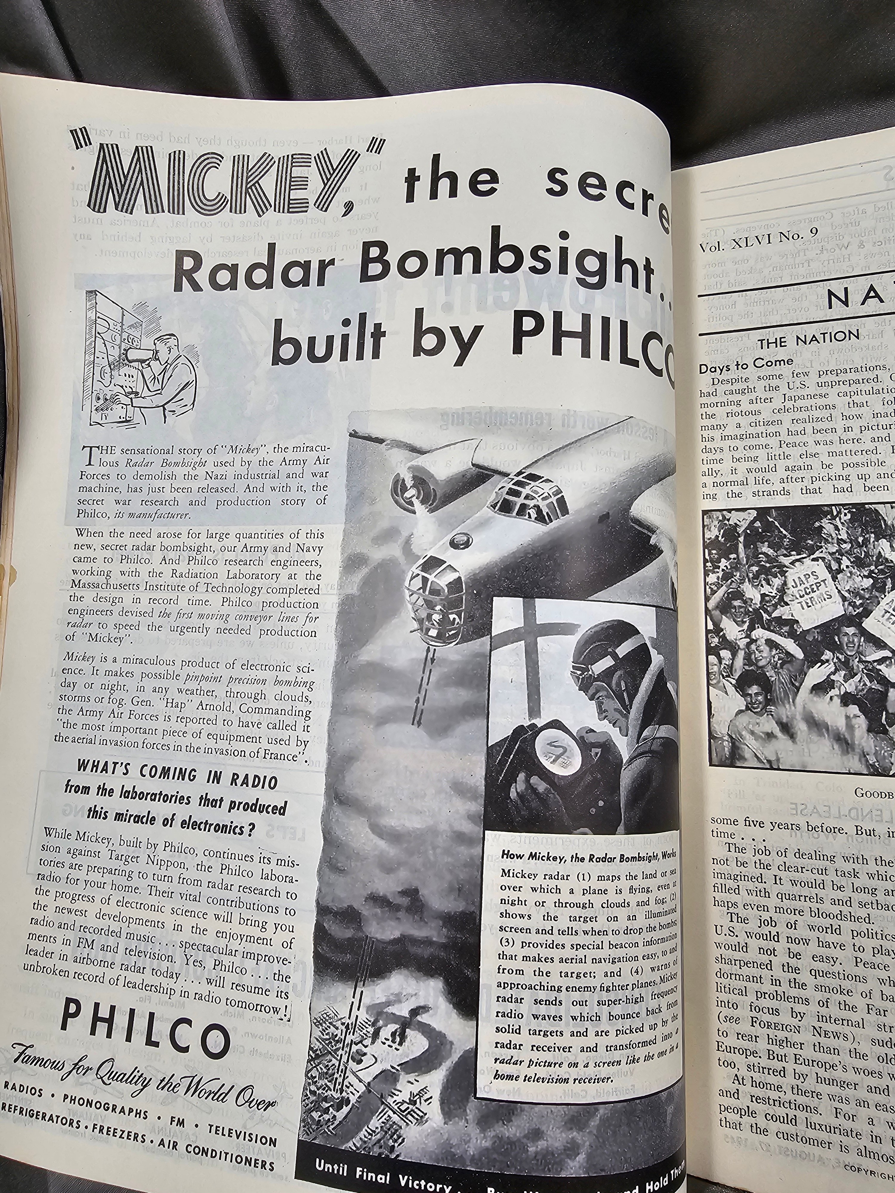 WWII US TIME MAGAZINE AUGUST 27TH 1945 — image 5