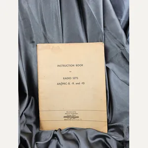 KOREAN WAR ERA RADIO SETS MANUAL