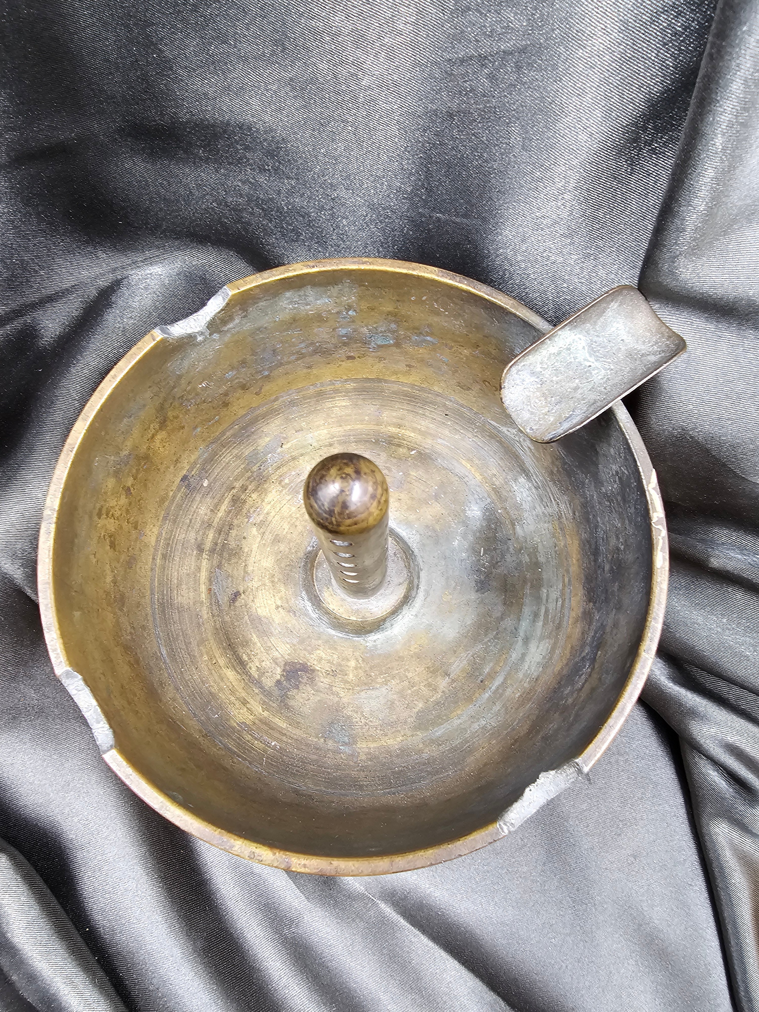 WWII US 63RD TANK BATTALION TRENCH ART ASHTRAY — image 4