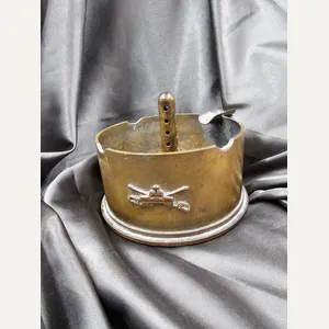 WWII US 63RD TANK BATTALION TRENCH ART ASHTRAY