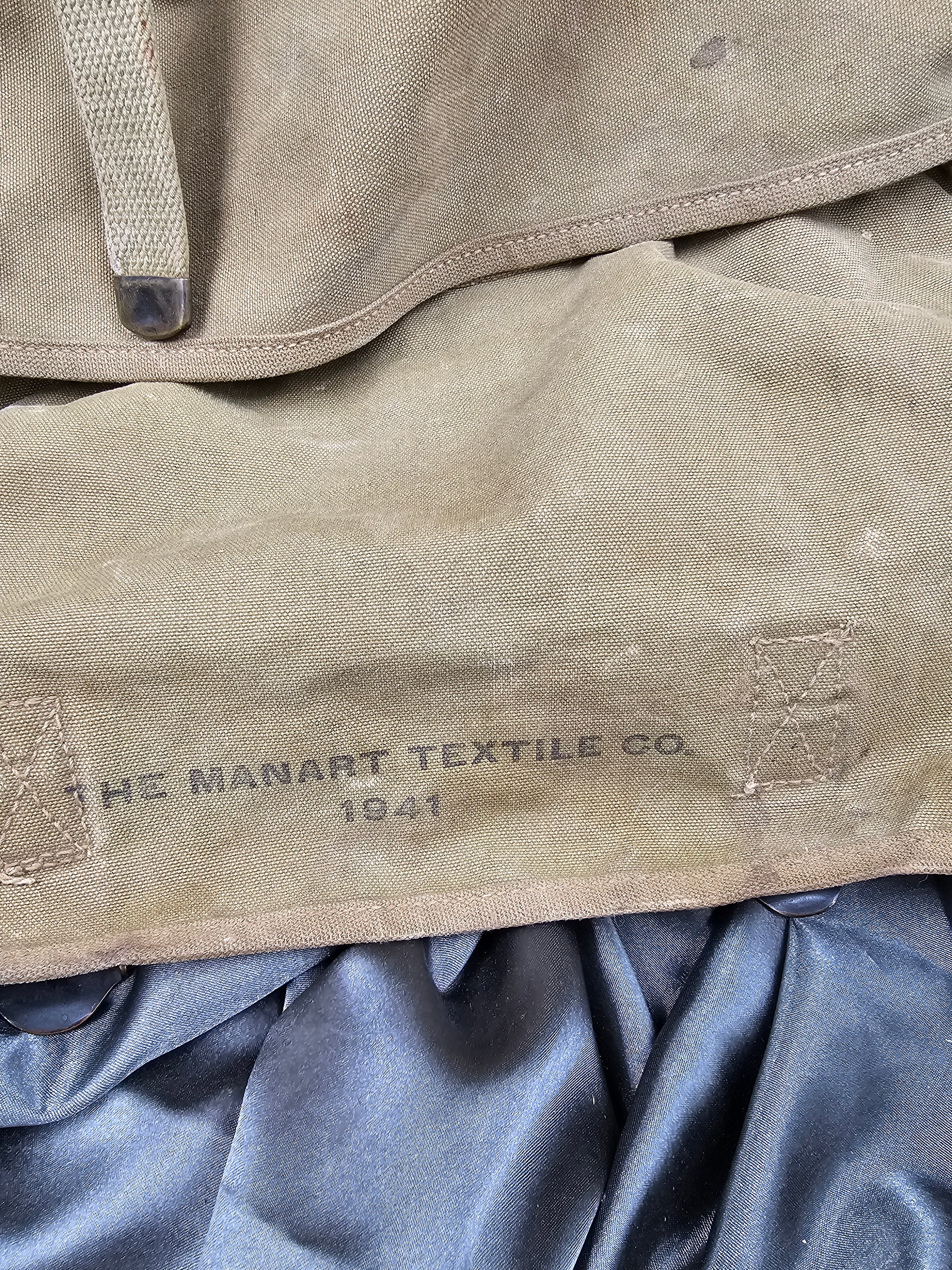 WWII ERA 1941 DATED MUSETTE BAG — image 5