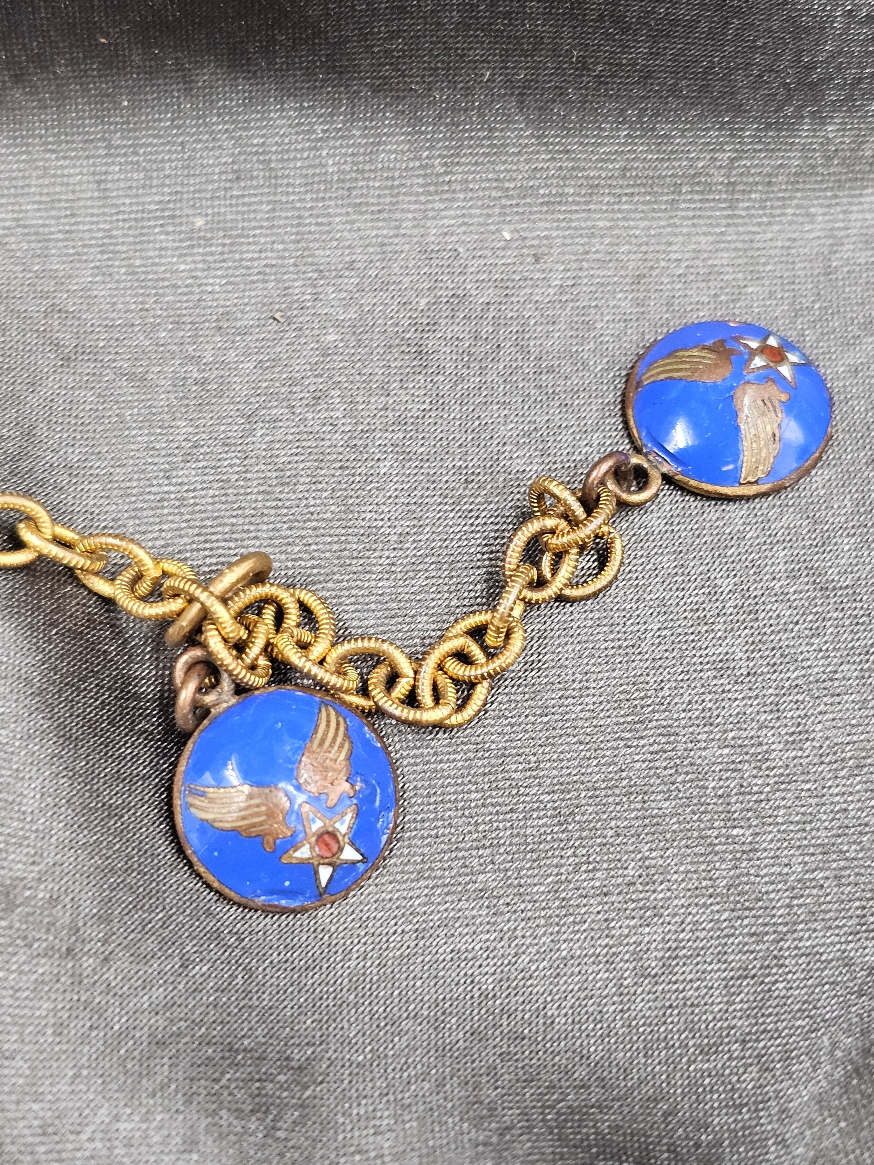 WWII US AIR CORPS SWEETHEART BRACELET — image 3