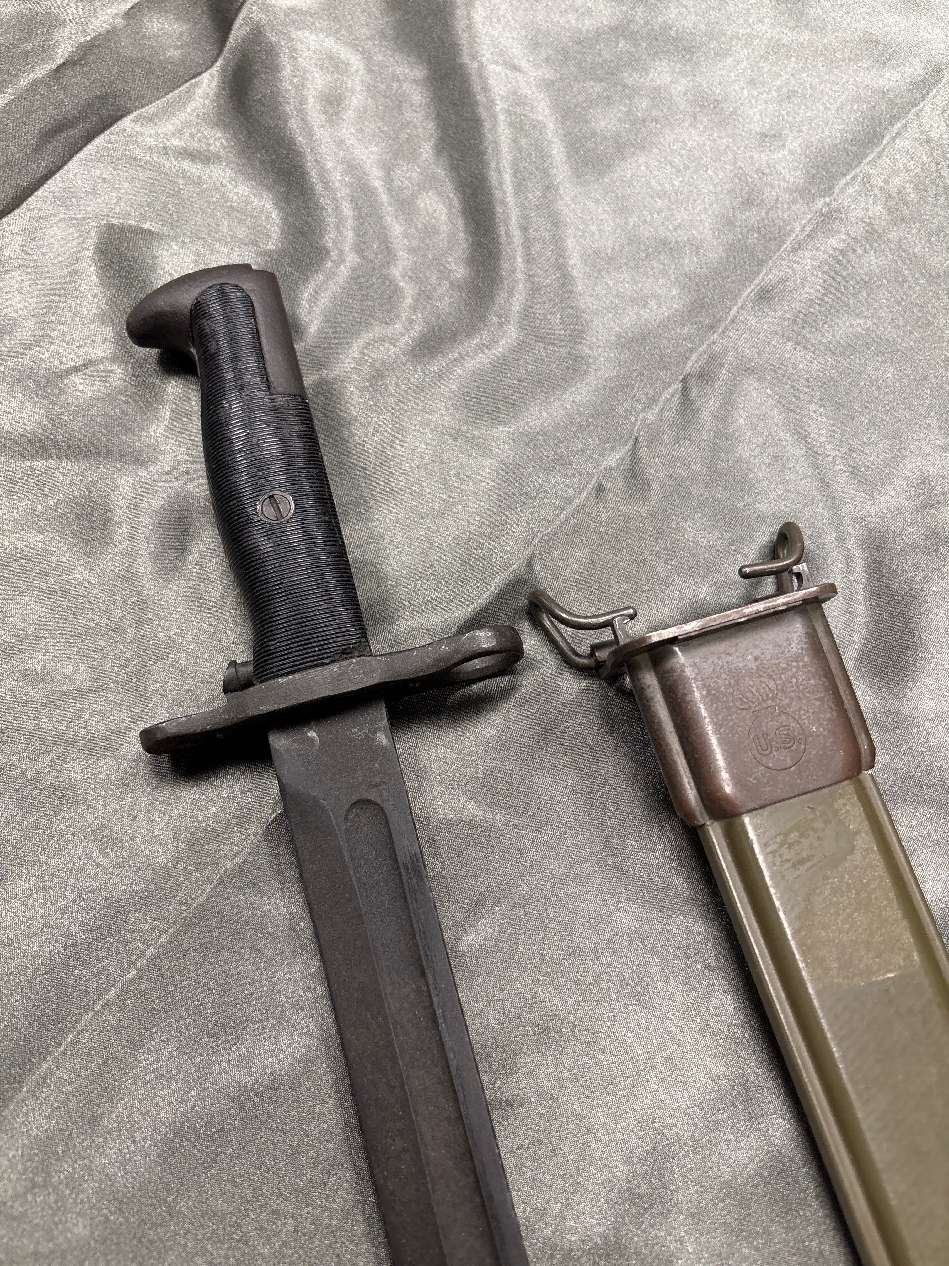 WWII US M1 GARAND BAYONET PAL — image 3