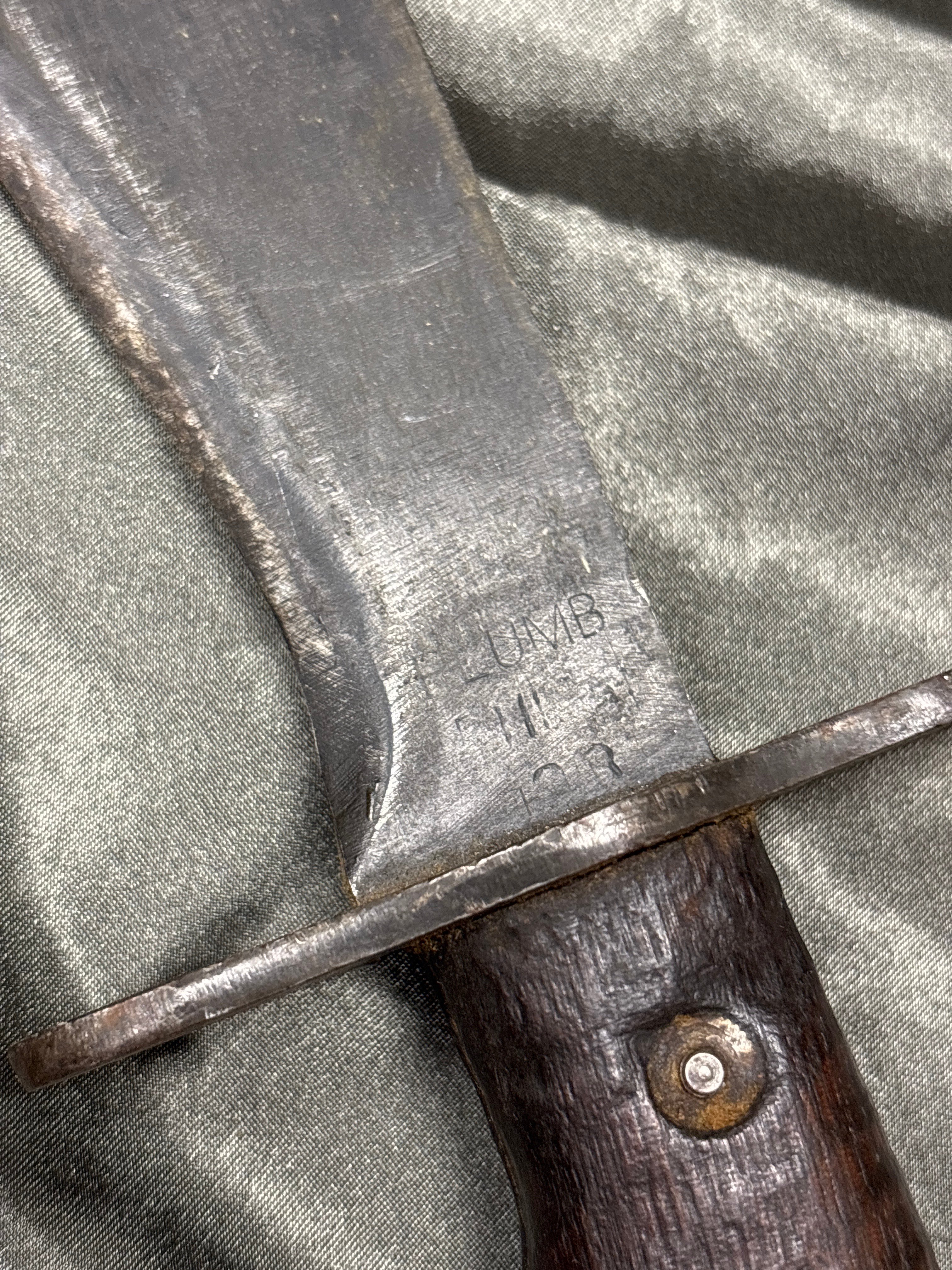 WWI US M1917 BOLO KNIFE — image 2