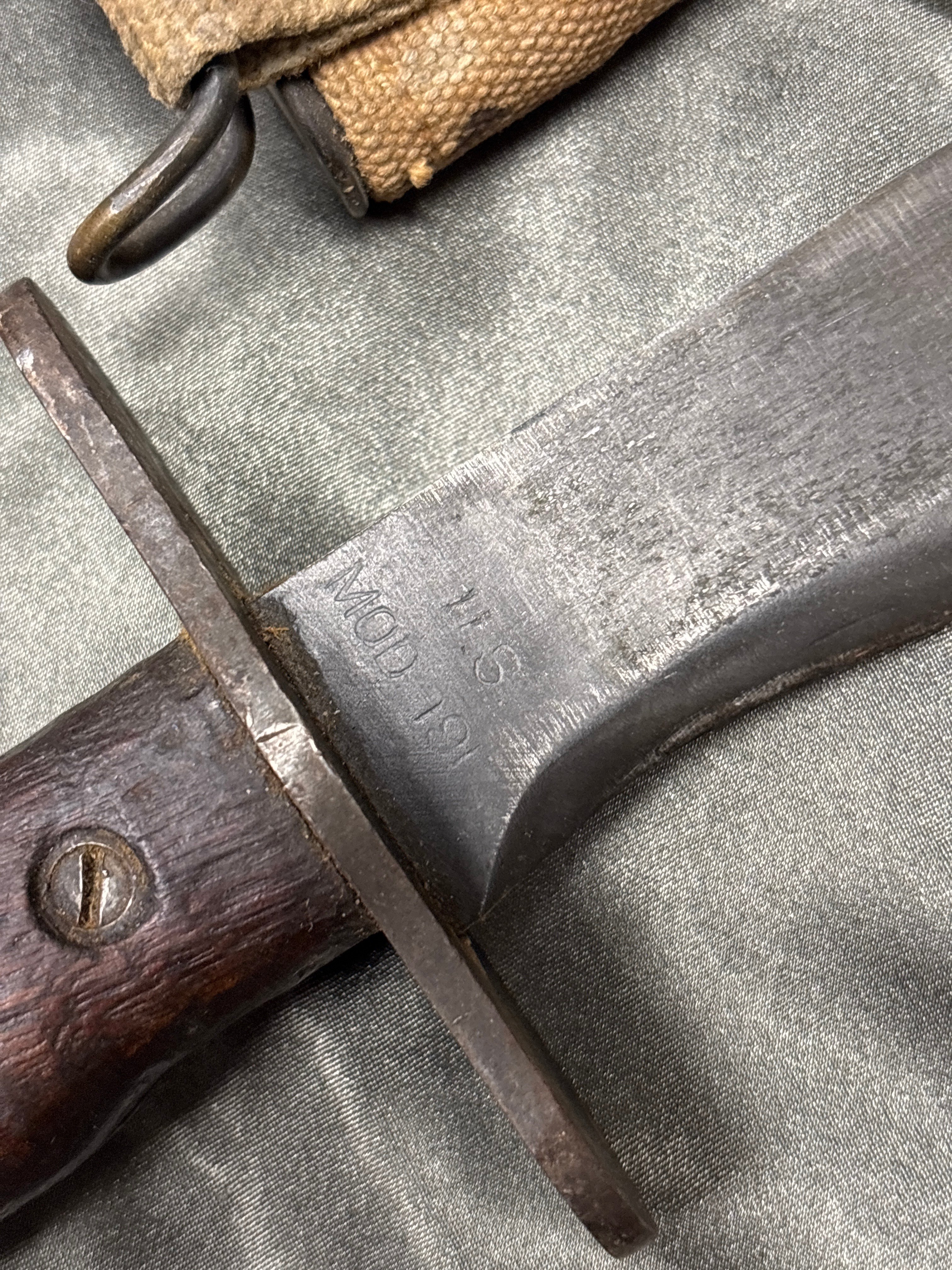 WWI US M1917 BOLO KNIFE — image 5
