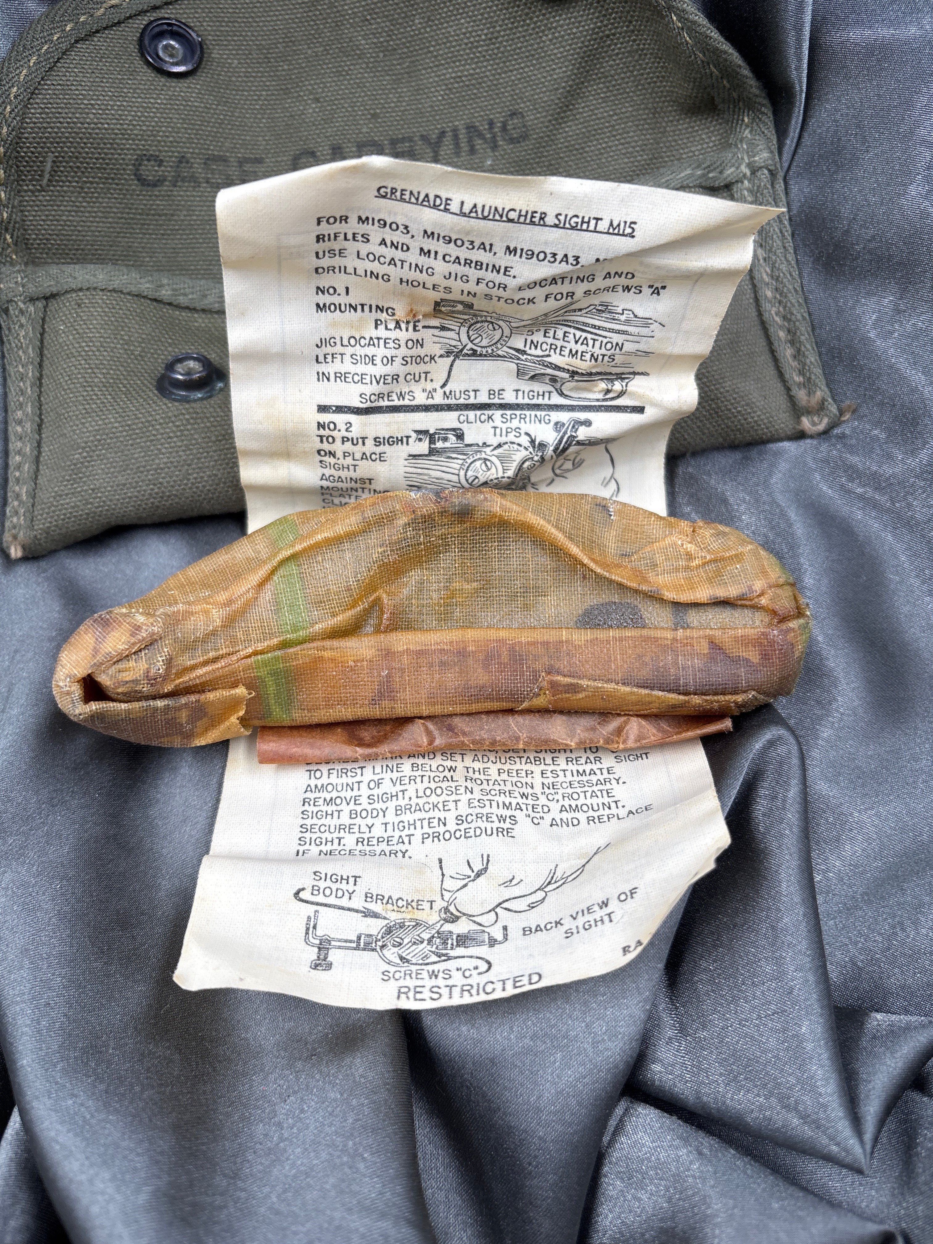 WWII M15 LAUNCHER SIGHT — image 2