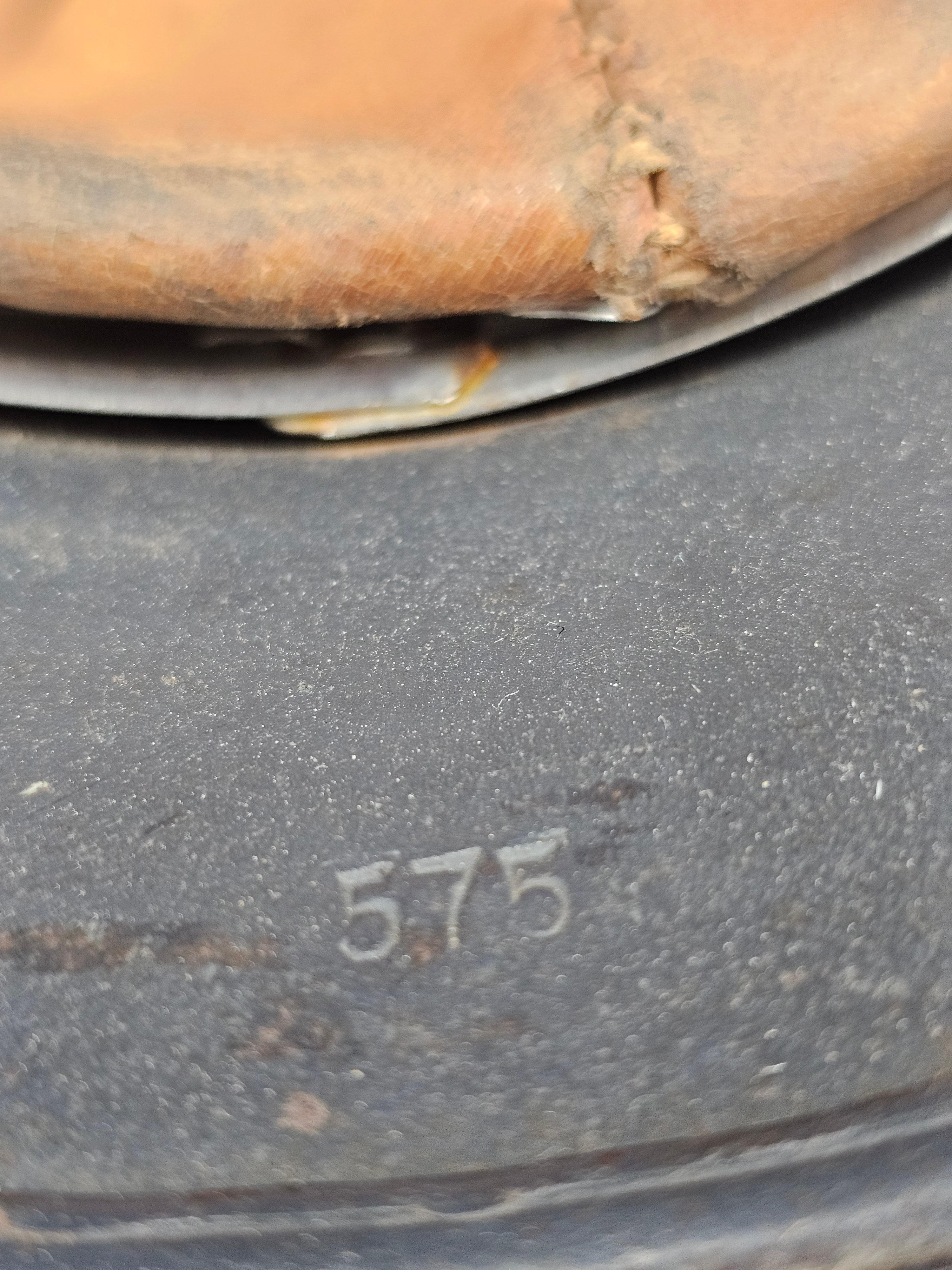 WWII GERMAN M42 SINGLE DECAL HELMET — image 10