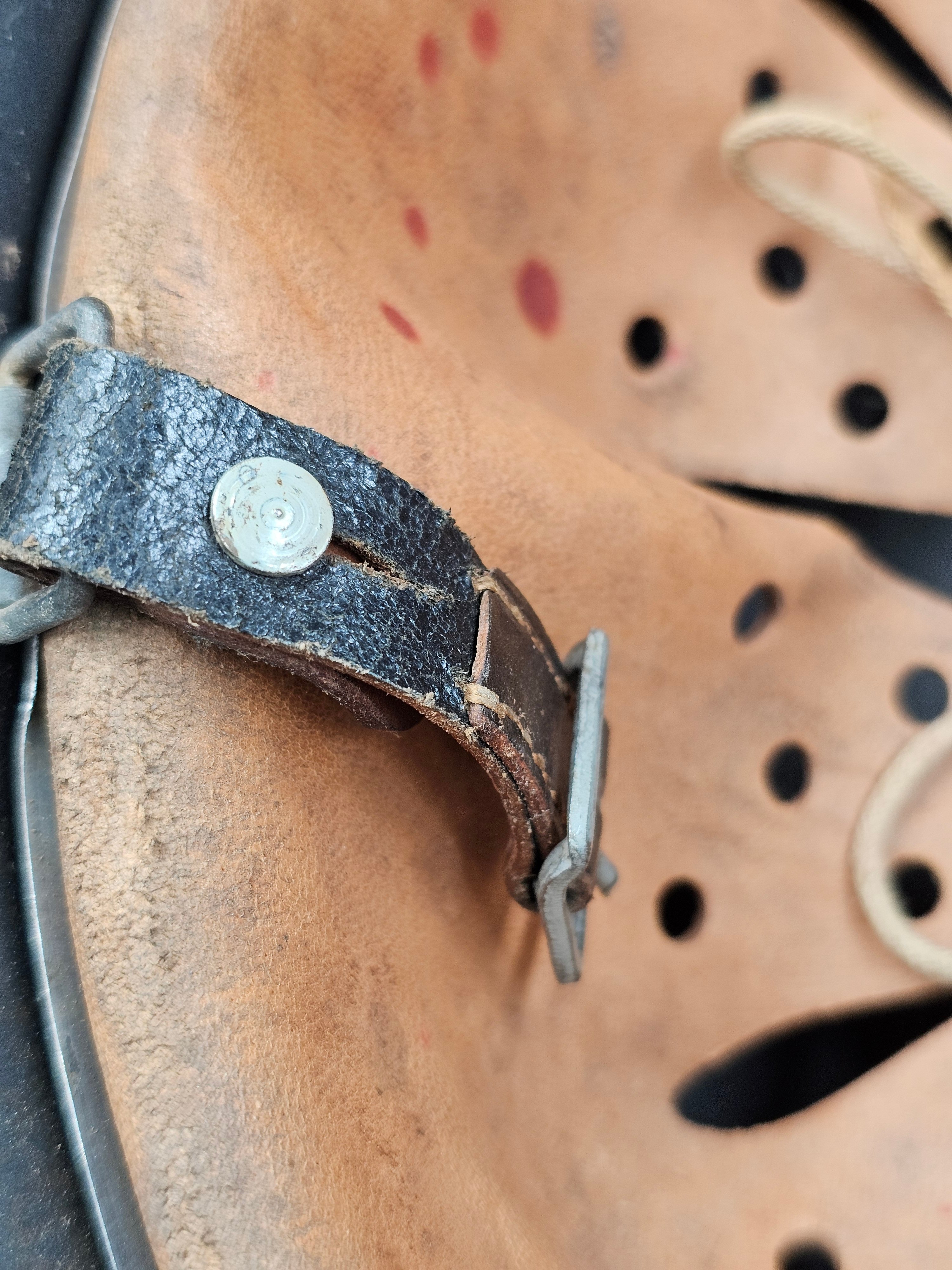 WWII GERMAN M42 SINGLE DECAL HELMET — image 9