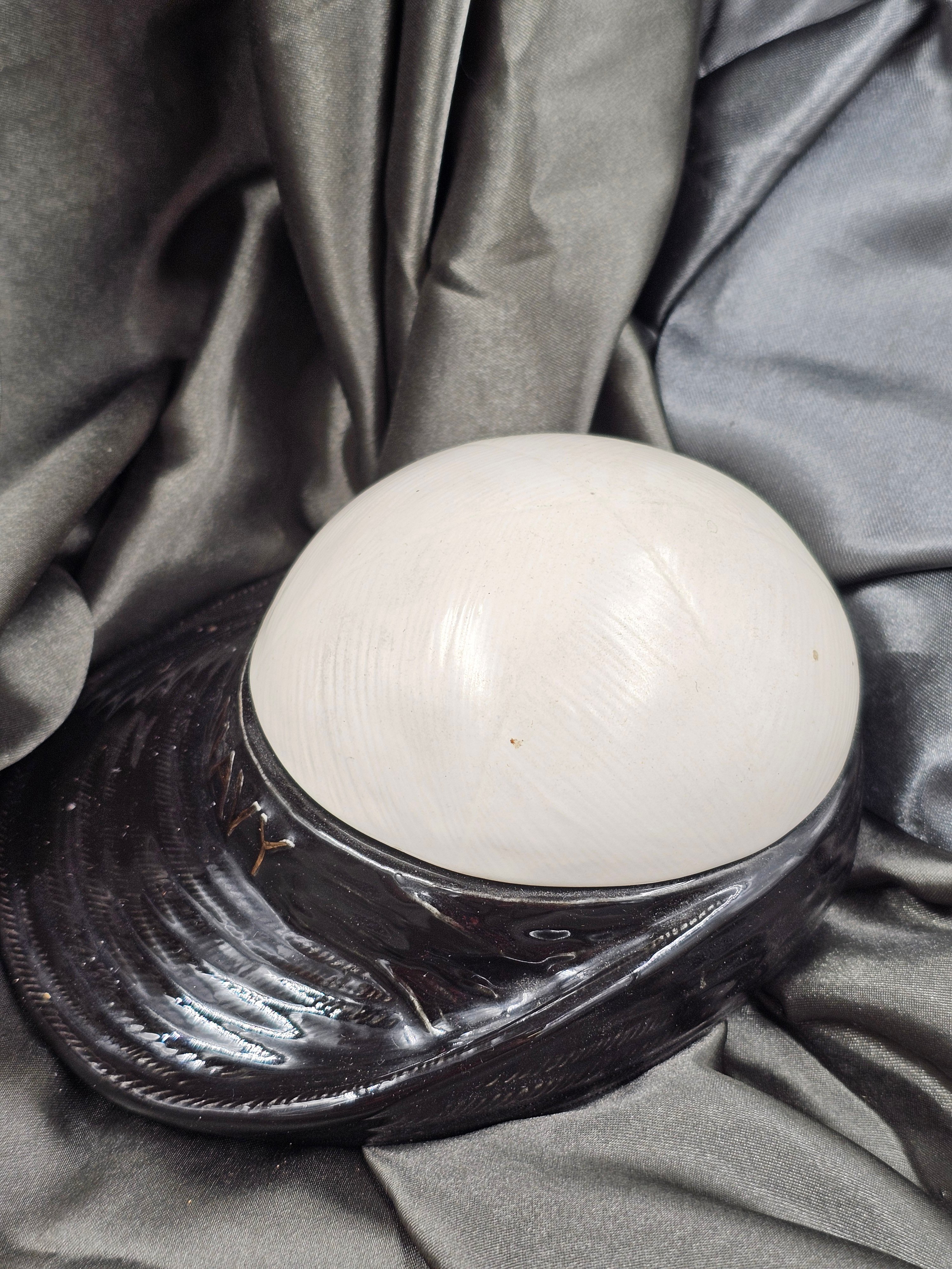 WWII ERA US NAVY ENLISTED WAVES CERAMIC CANDY DISH — image 3