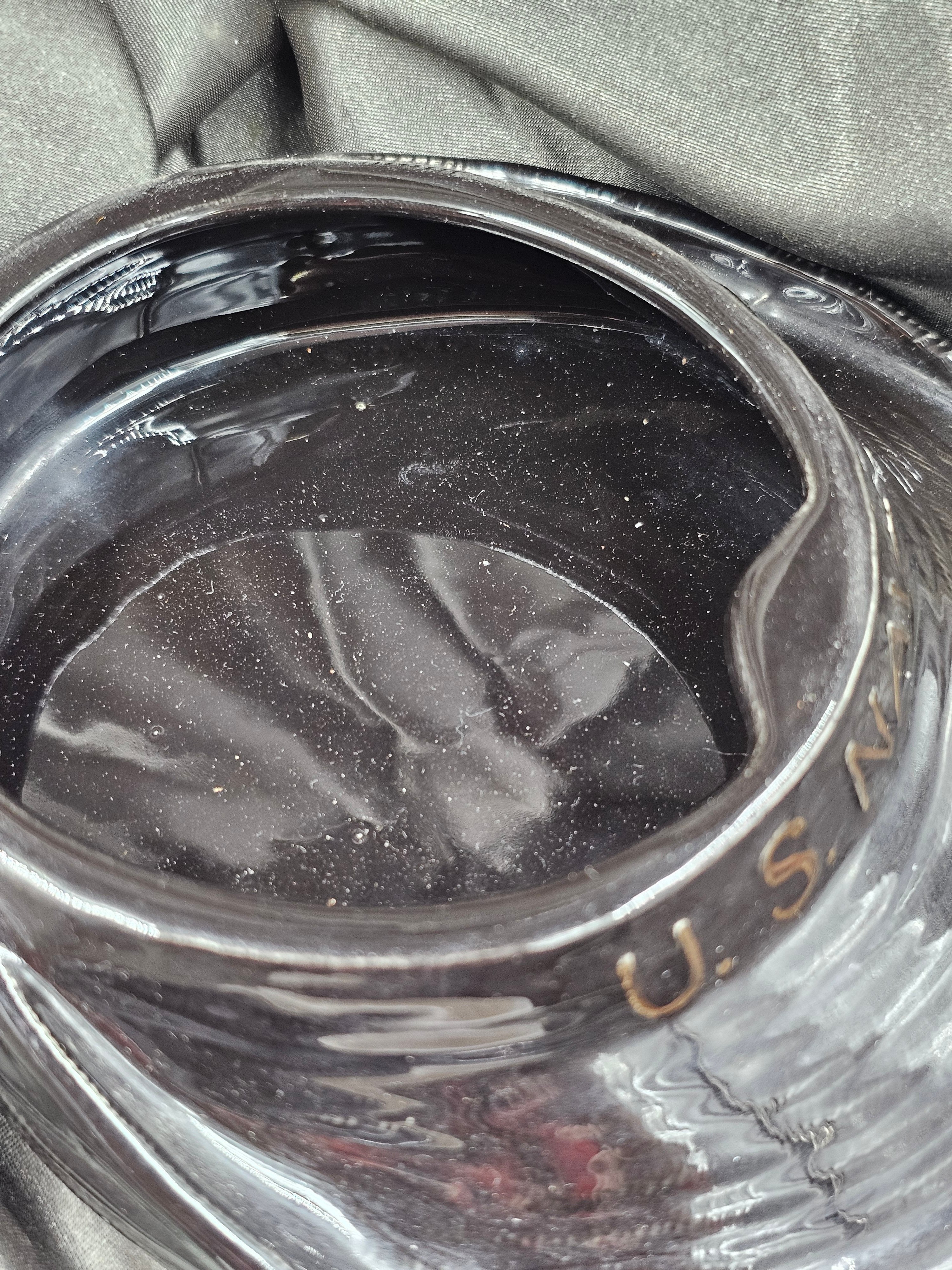 WWII ERA US NAVY ENLISTED WAVES CERAMIC CANDY DISH — image 5